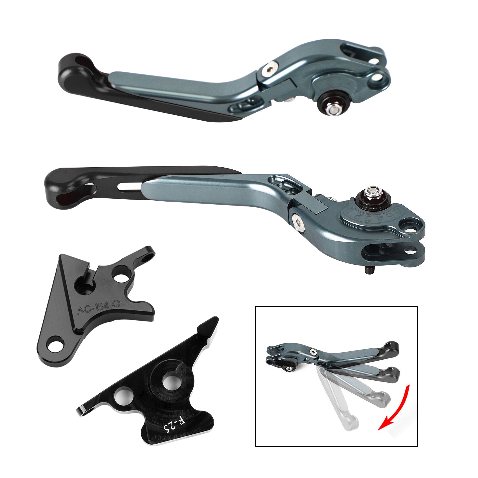 2021-2023 HONDA CB350 Hness GB350 CB350 Palanca de freno de embrague ajustable