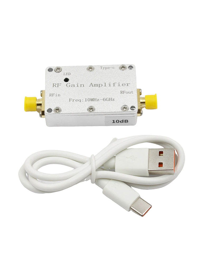 Amplificateur RF 10m-6GHz 10 dB 20db 30 dB 40 dB High gain Driver Receiving Amplificateur