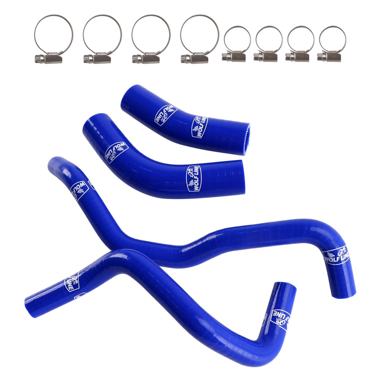 Kit de durites de refroidissement de radiateur en silicone pour Yamaha Tenere 700 2019-2024