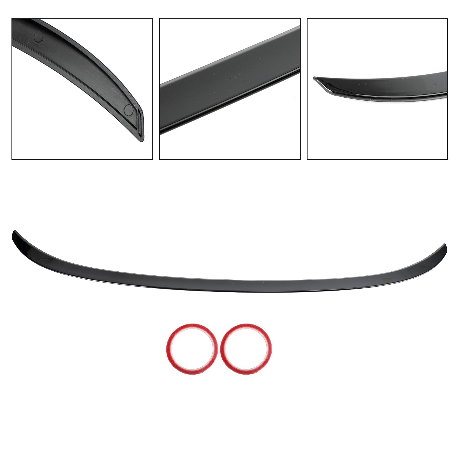 M3 Stijl Kofferbak Spoiler Wing Fit BMW 3 Serie F30 F35 2012-2019 Glanzend Zwart