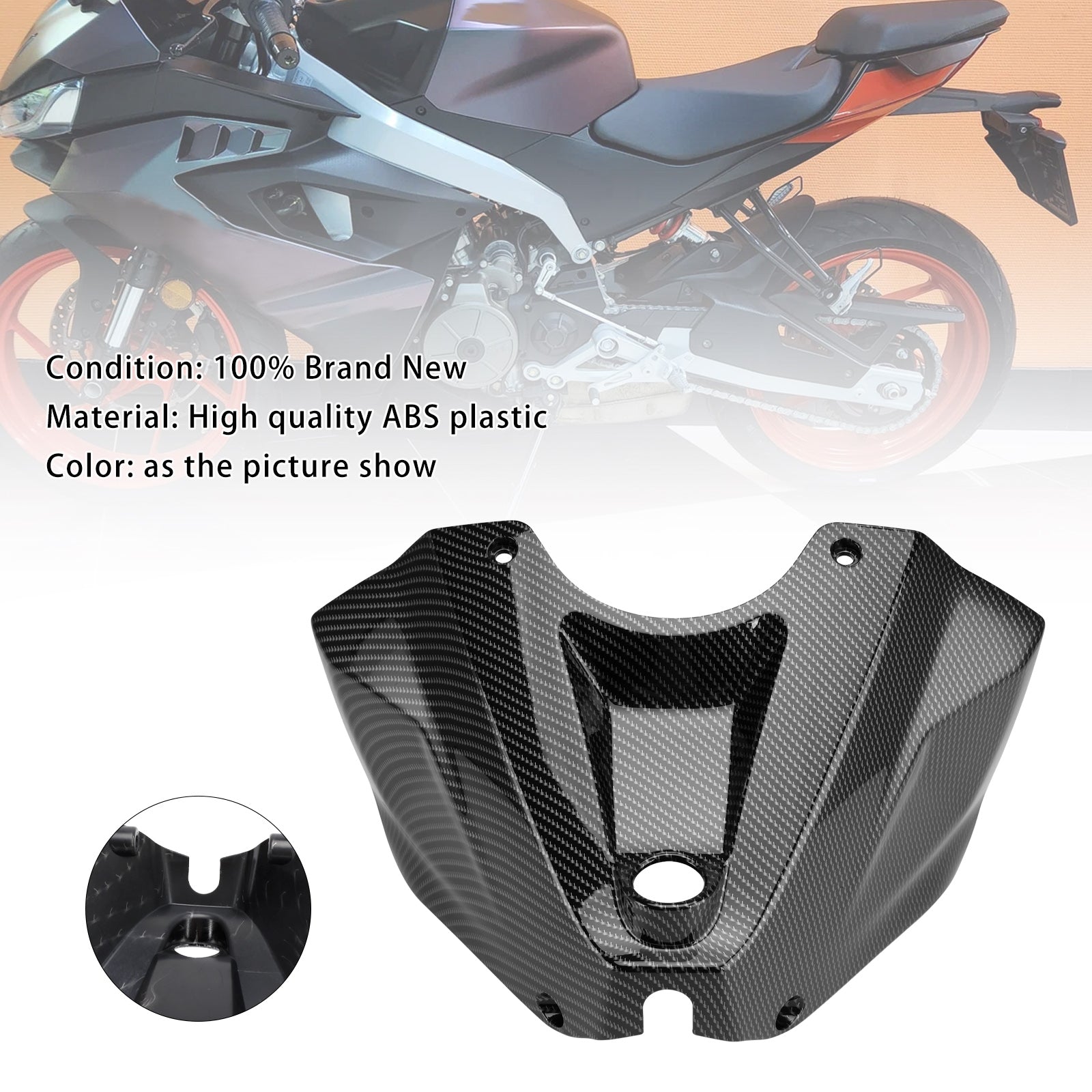 Orezanie krytu predného plynového krytu kapotáž pre Aprilia RS457 RS 457 2024-2025