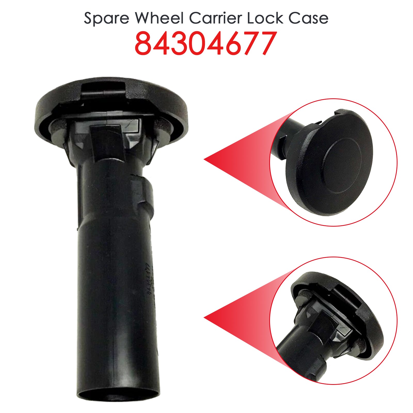 Étui de verrouillage du porte-roulement de secours 84304677 pour Silverado Sierra 2019-2024