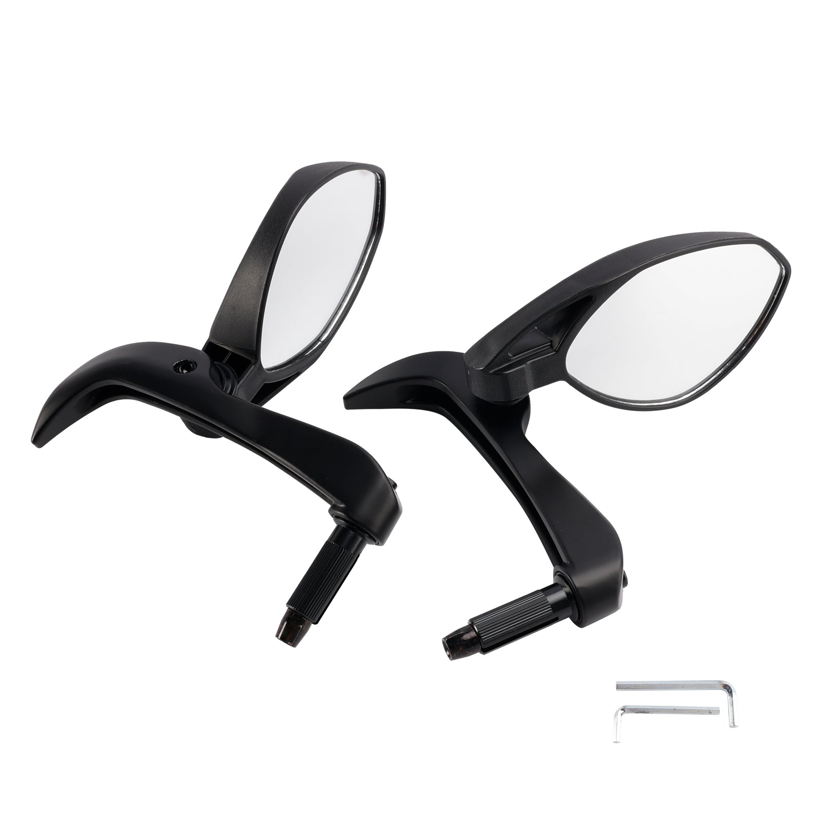 Juego de espejos de extremo de barra Manillar de 18-22 mm para MV Agusta Brutale 800 Dragster RR