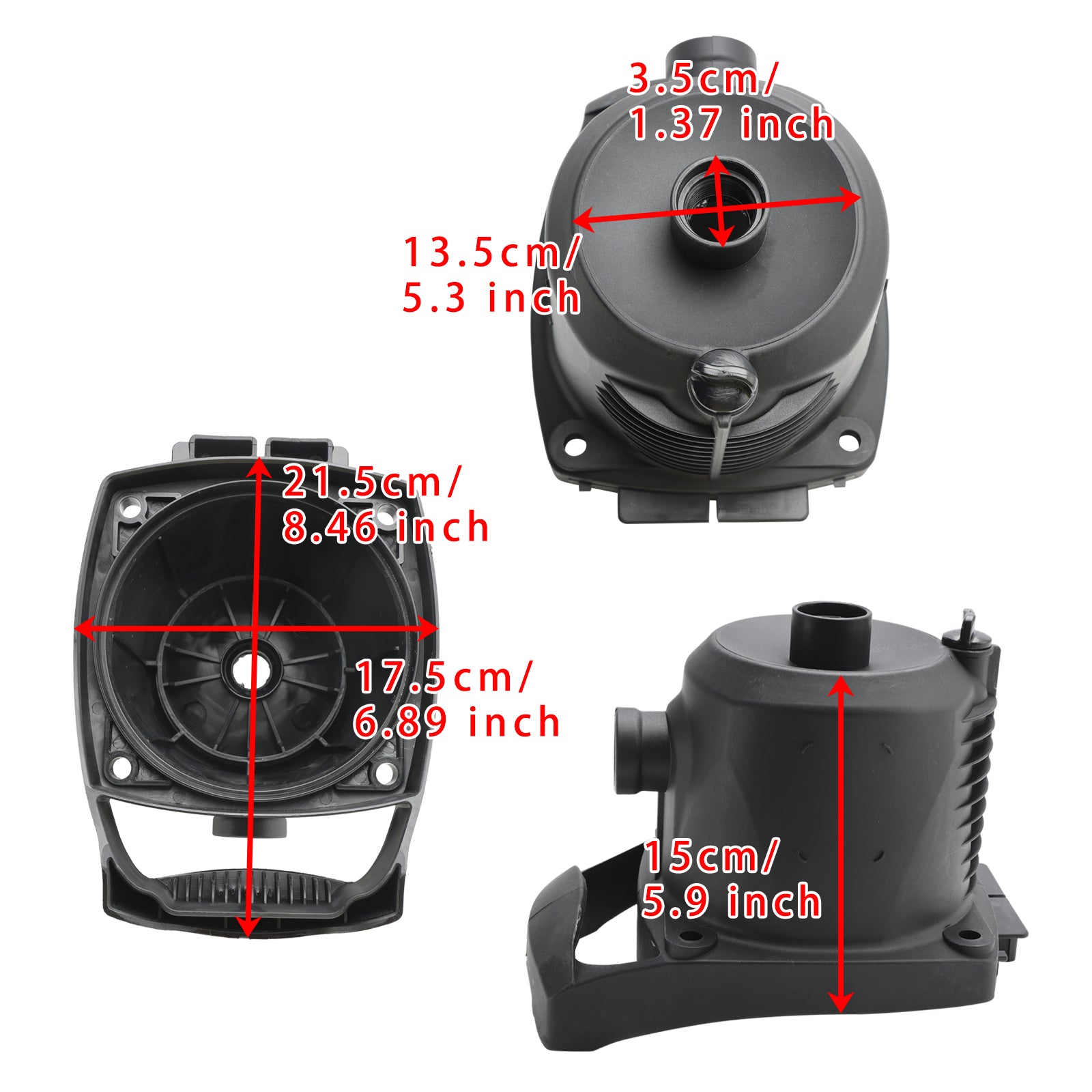 R0723100 Teleso bazénového čerpadla pre Zodiac & Posilňovacie čerpadlo Polaris PB4SQ