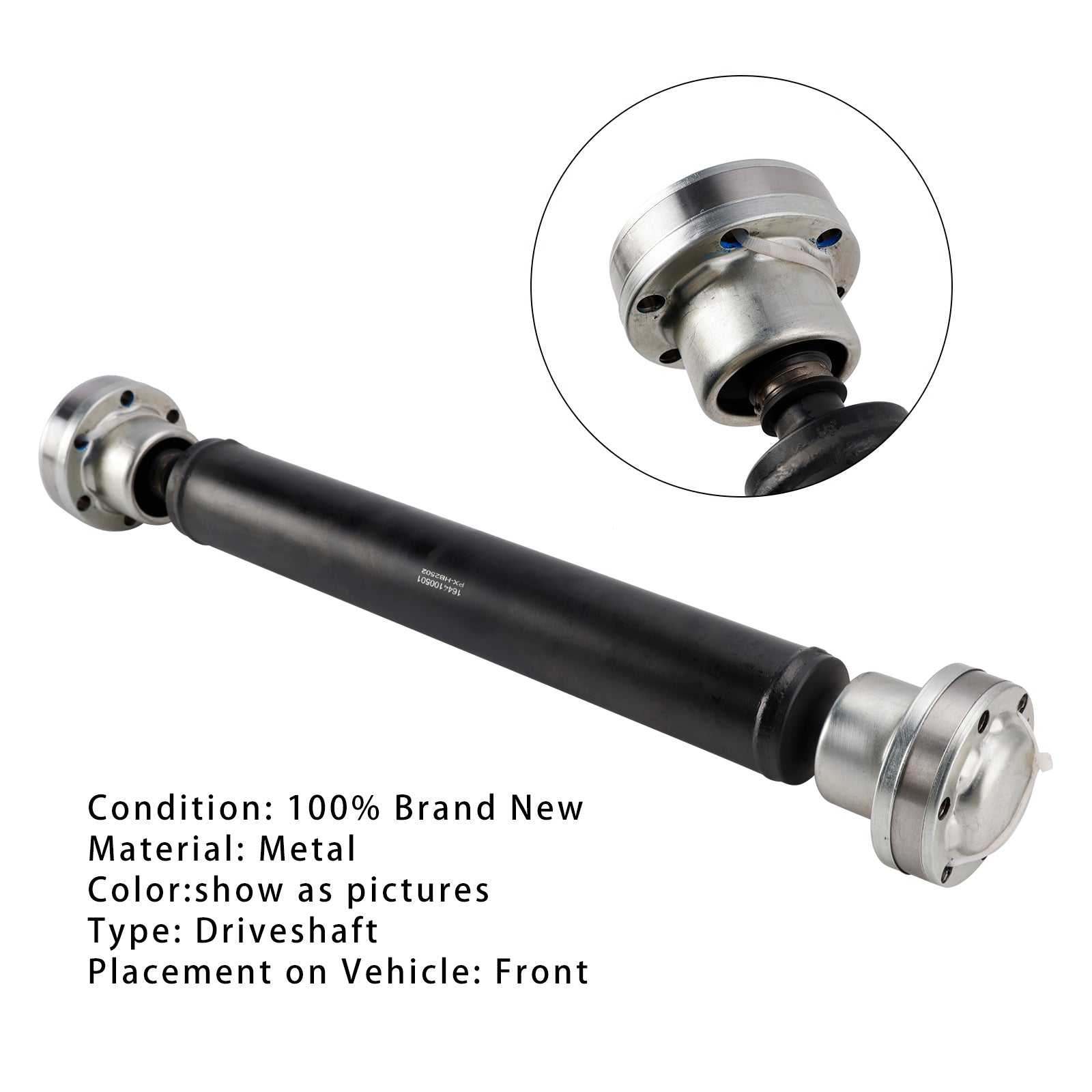 2006-2012 Mercedes-Benz GL-klasse x164 GL450 GL550 Front Drive Shaft Prop Shaft 1644100501 1644100701 1664102301