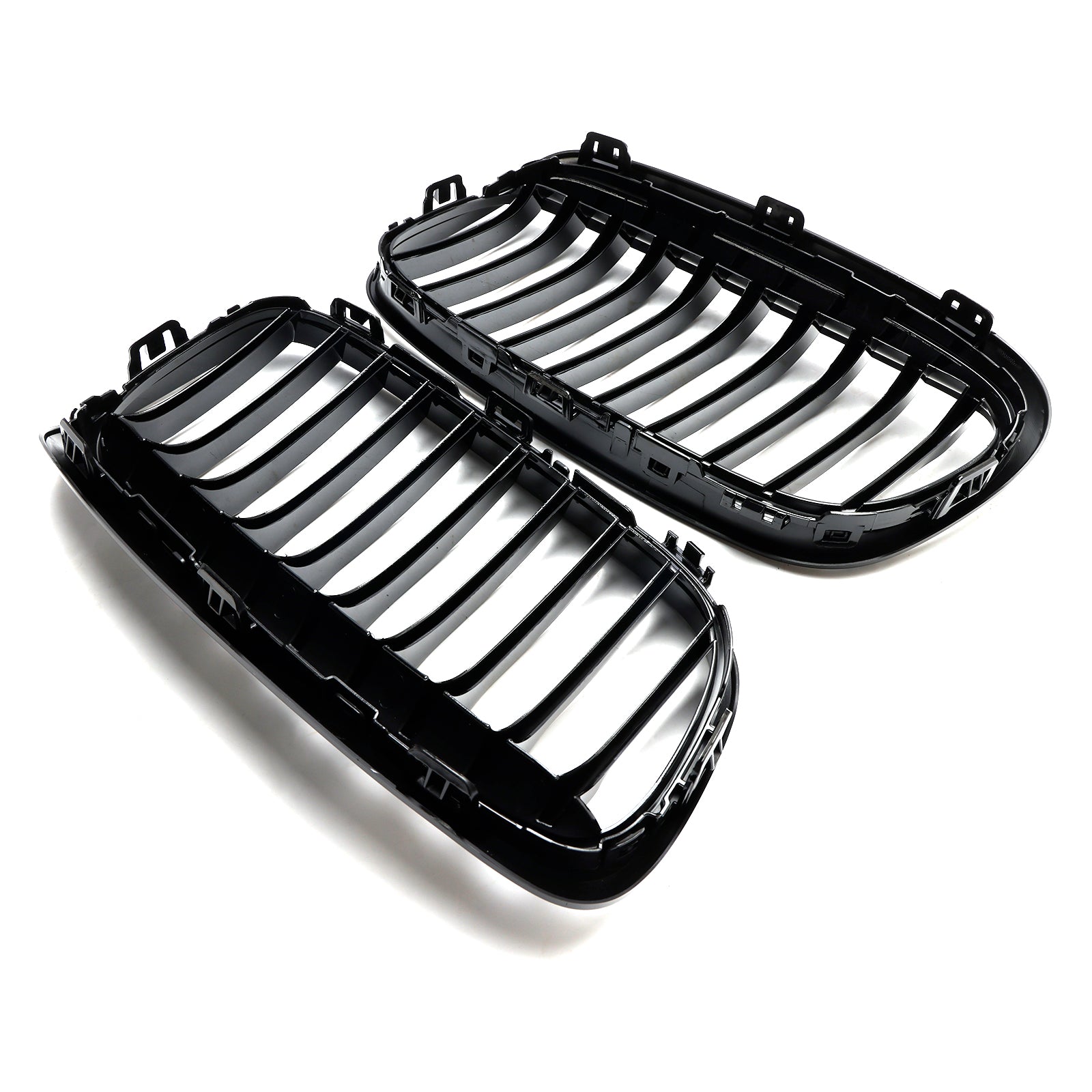 Gloss Black Front Grille Grill Fit BMW 2 série Gran Tourer F45 F46 2015-2018