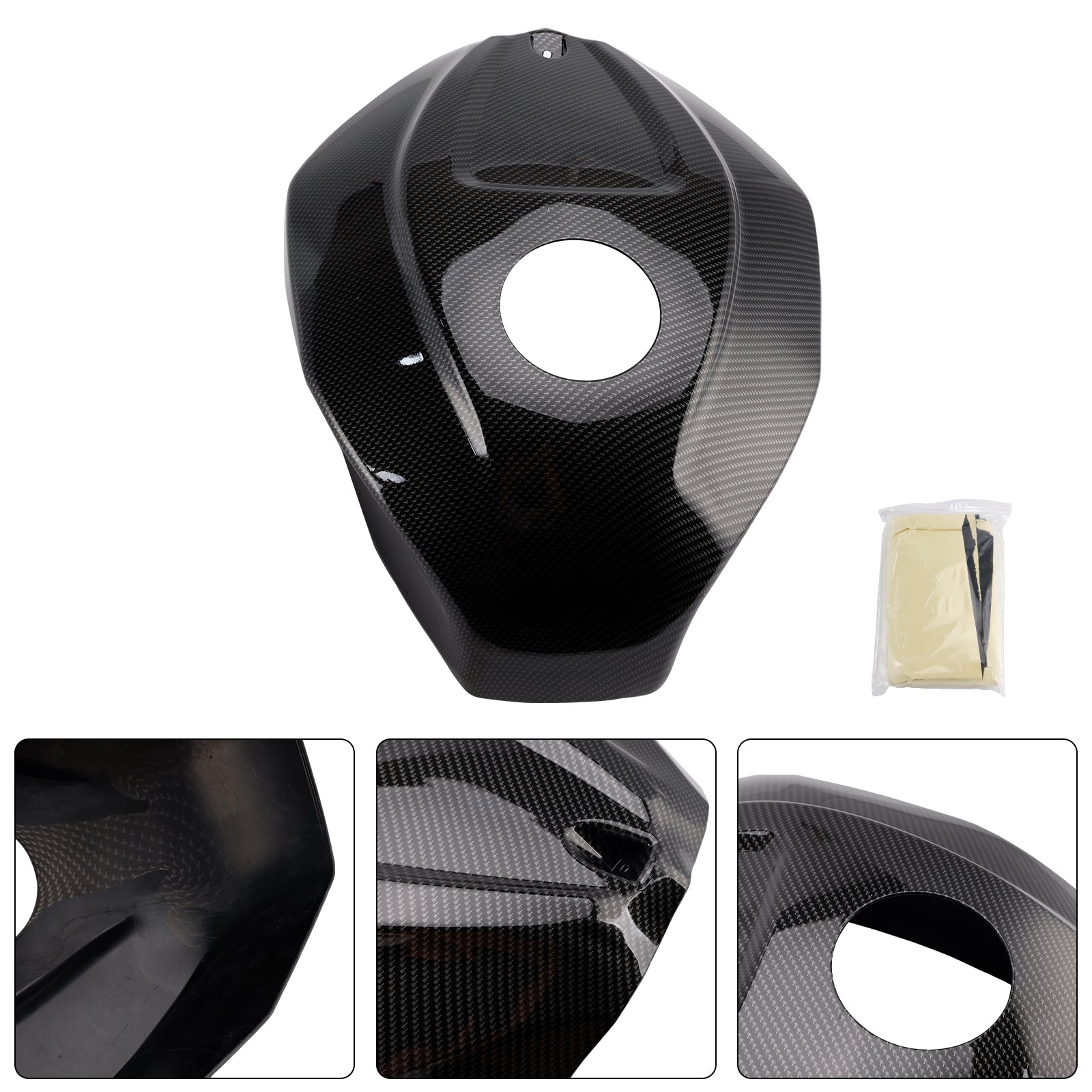 Capot de carénage de garniture de couvercle de réservoir d'essence Aprilia RSV4 2021-2024