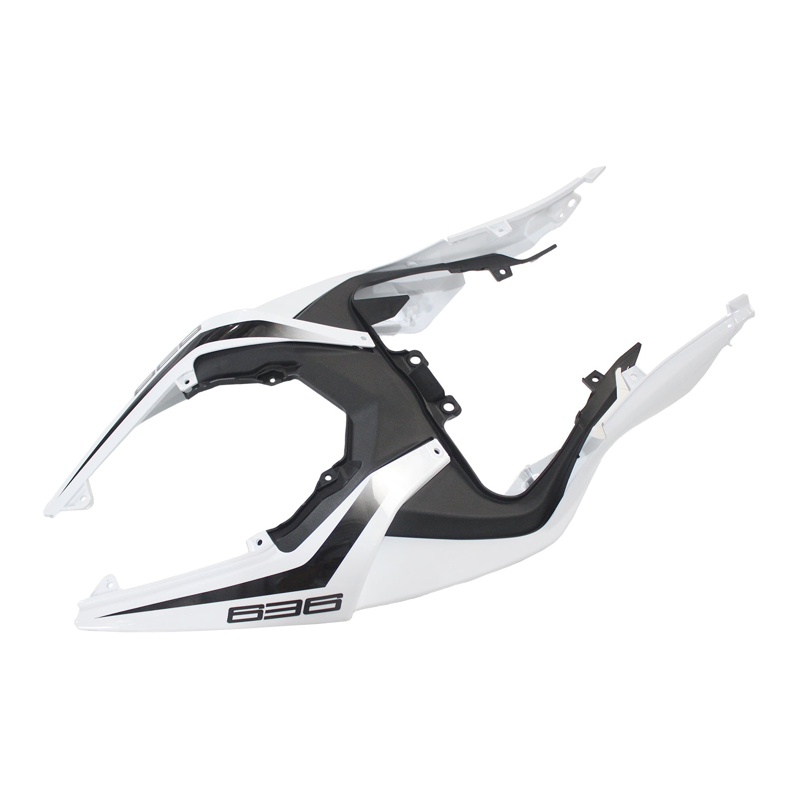 2019-2022 KAWASAKI ZX6R AMOTOPART INJECTION KIT CAURING BORDOWWORD PLASTIQUE ABS # 104