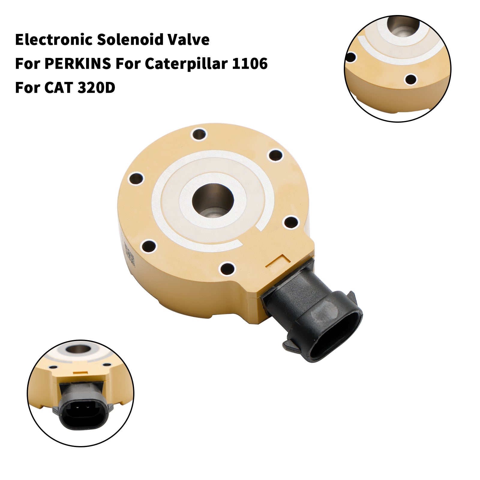 Électrovanne électronique de pompe à carburant 312-5620 adaptée à CAT 320D C6.6 C6 326-4635