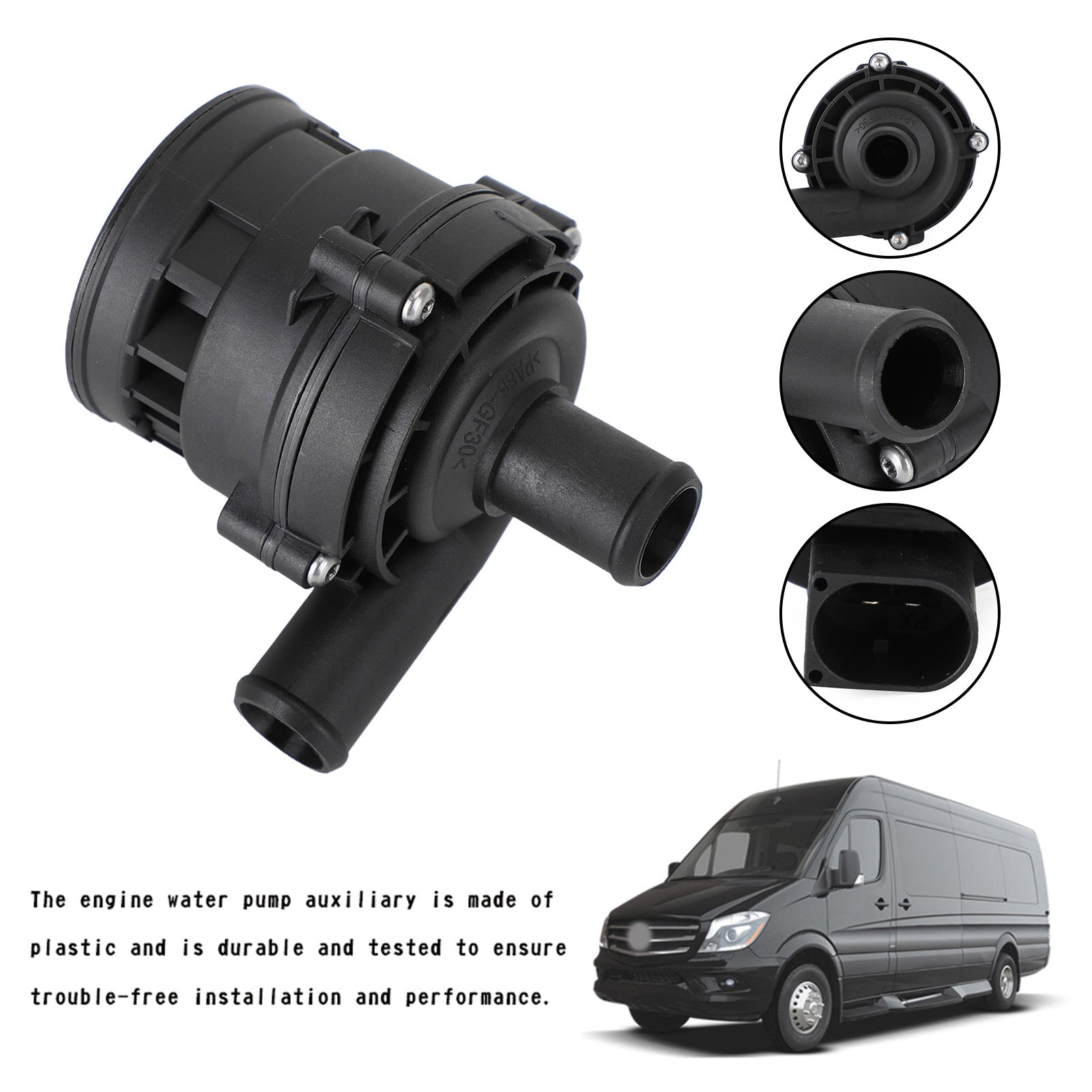 Hjelpevannpumpe for parkeringsvarmer A2048350364 for Mercedes-Benz Sprinter