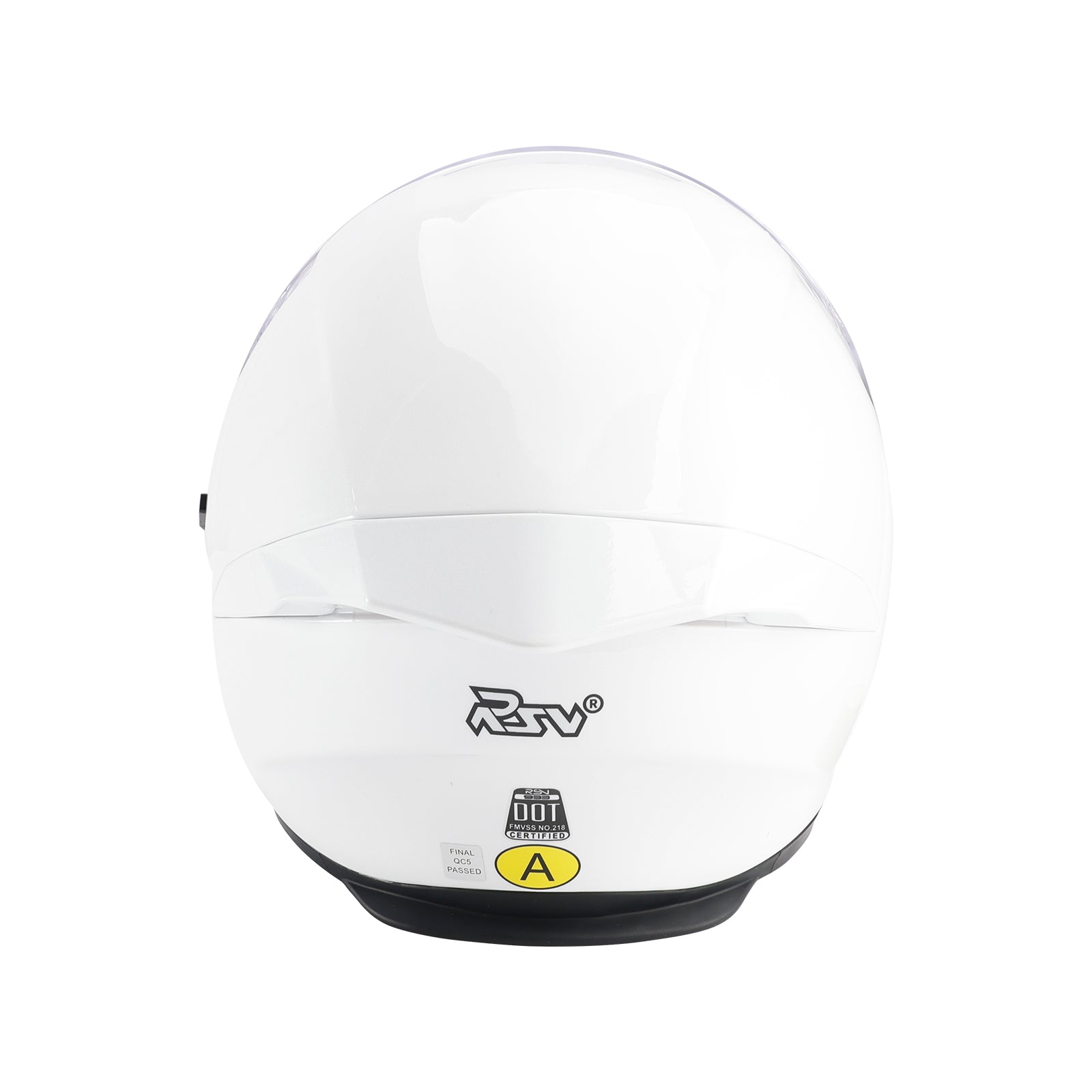 DOT Motorcycle Helmet Adult Street Full Face White