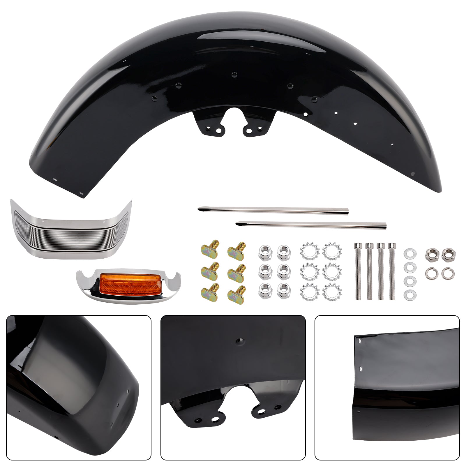 Guardabarros delantero de acero Ultra Limited Touring Electra Glide 2014-2024