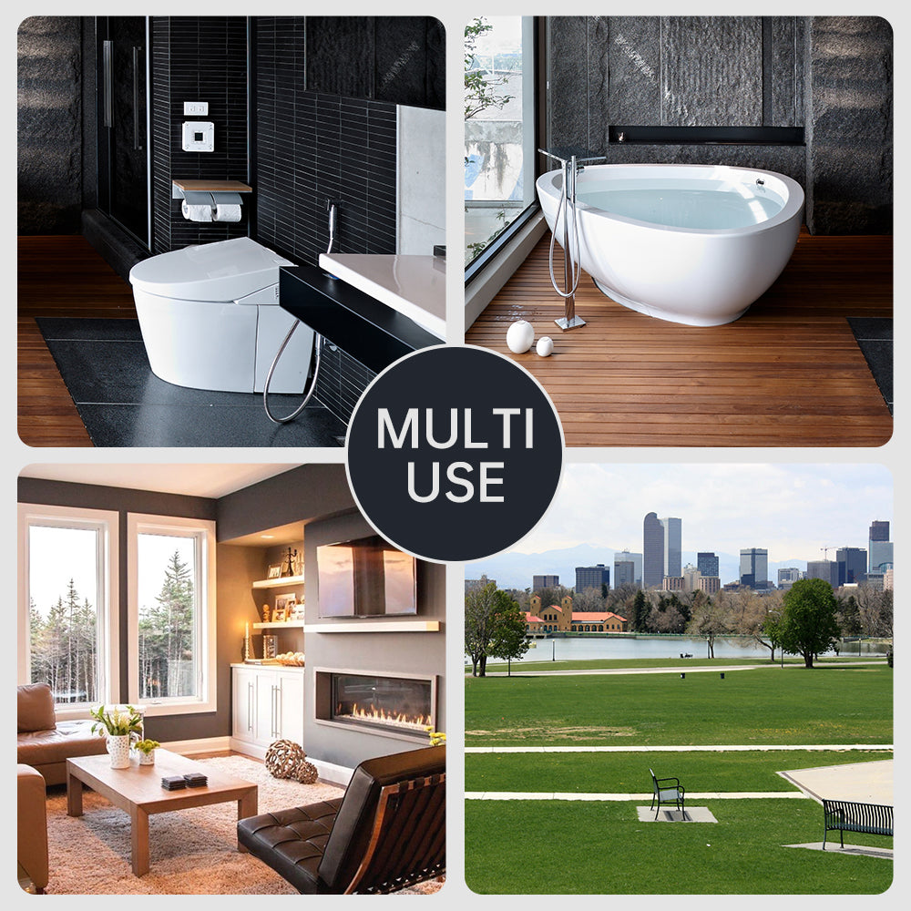 Multifunksjonshjulet toalettmobilitet hjelper commode dusjstol rullestol for eldre