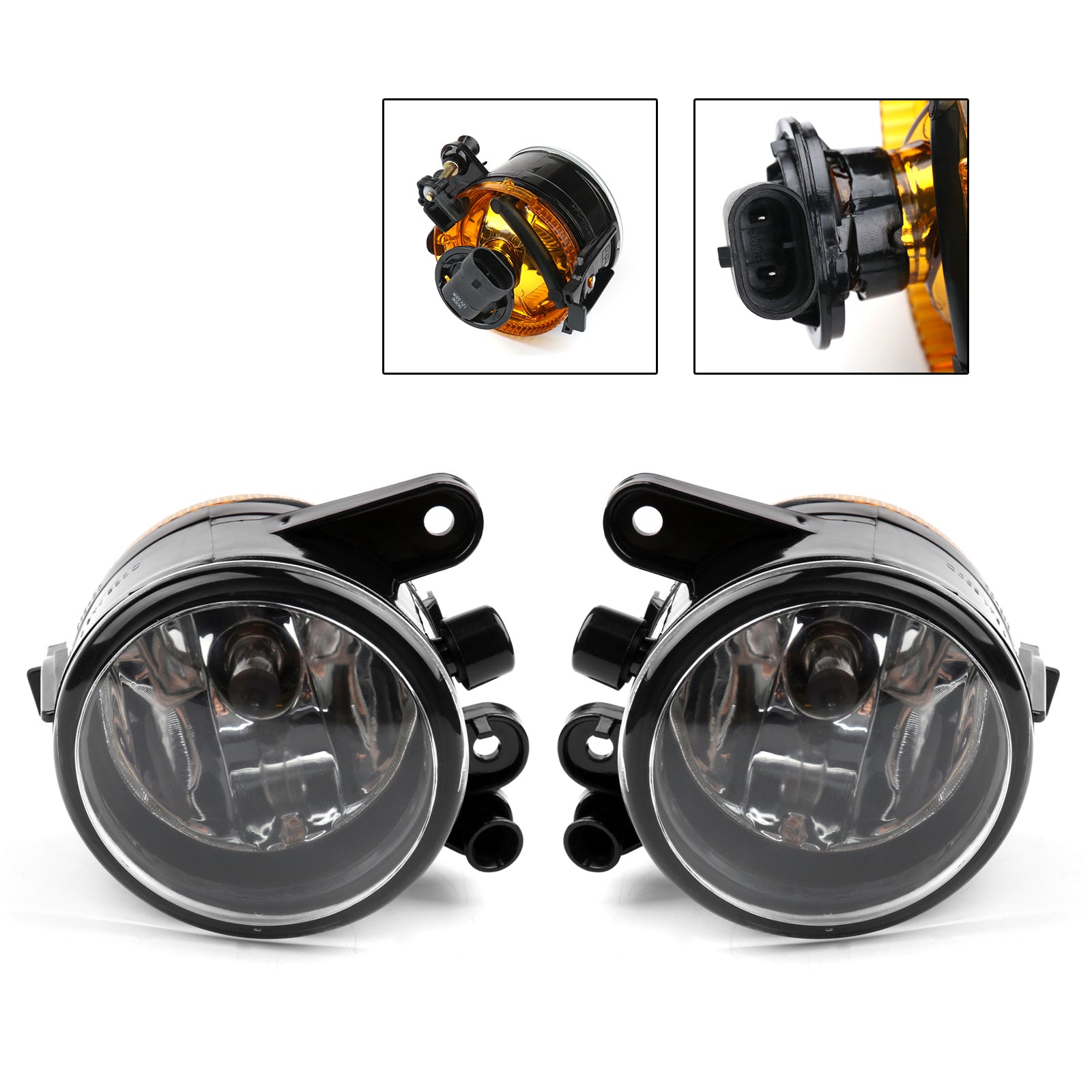 2004-2009 Volkswagen Golf 5 LH RH paar voorbumper mistlamp Amerikaanse versie