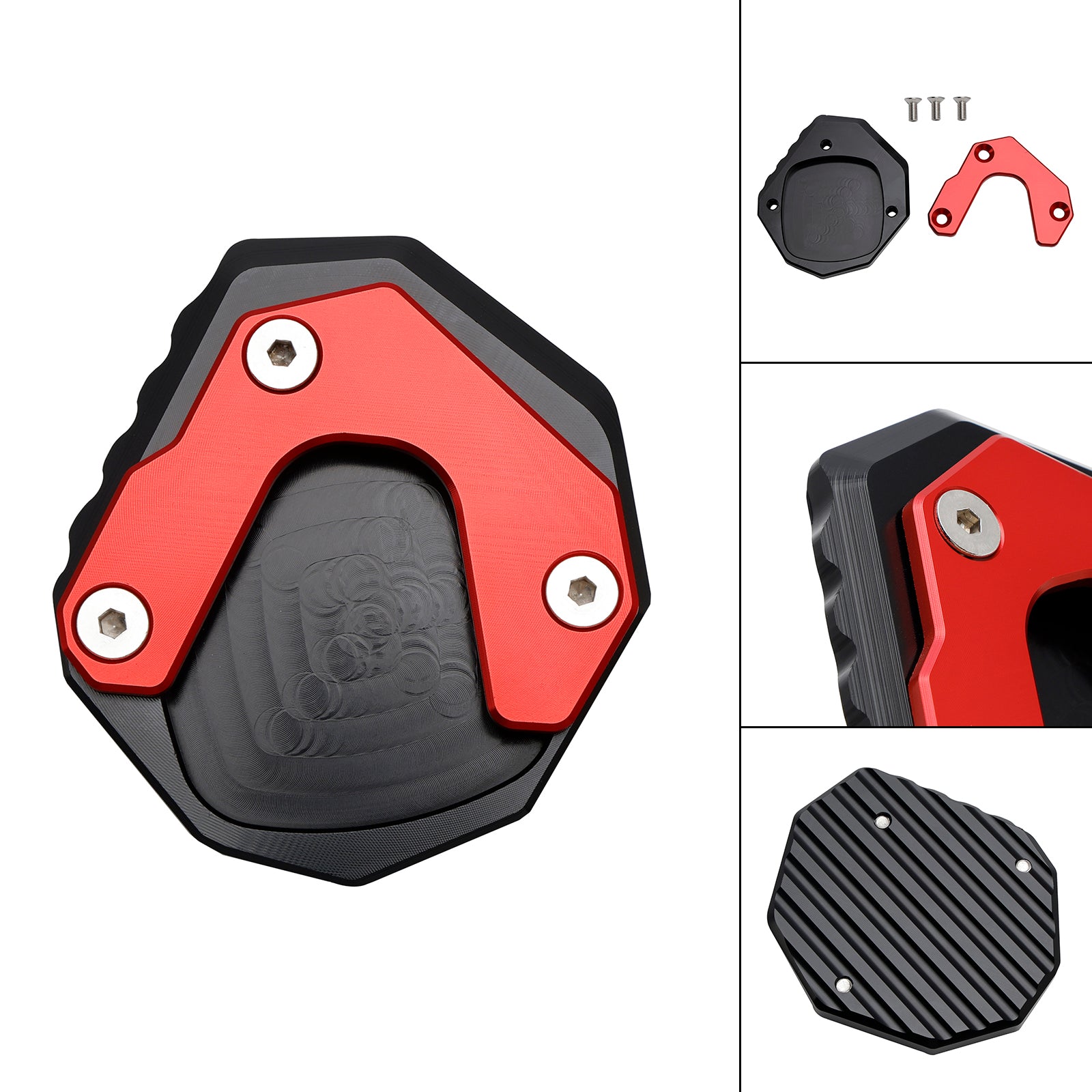 2023-2024 Kickstand Forstørrende platepute Fit for Honda XL 750 Transalp CB750 Hornet