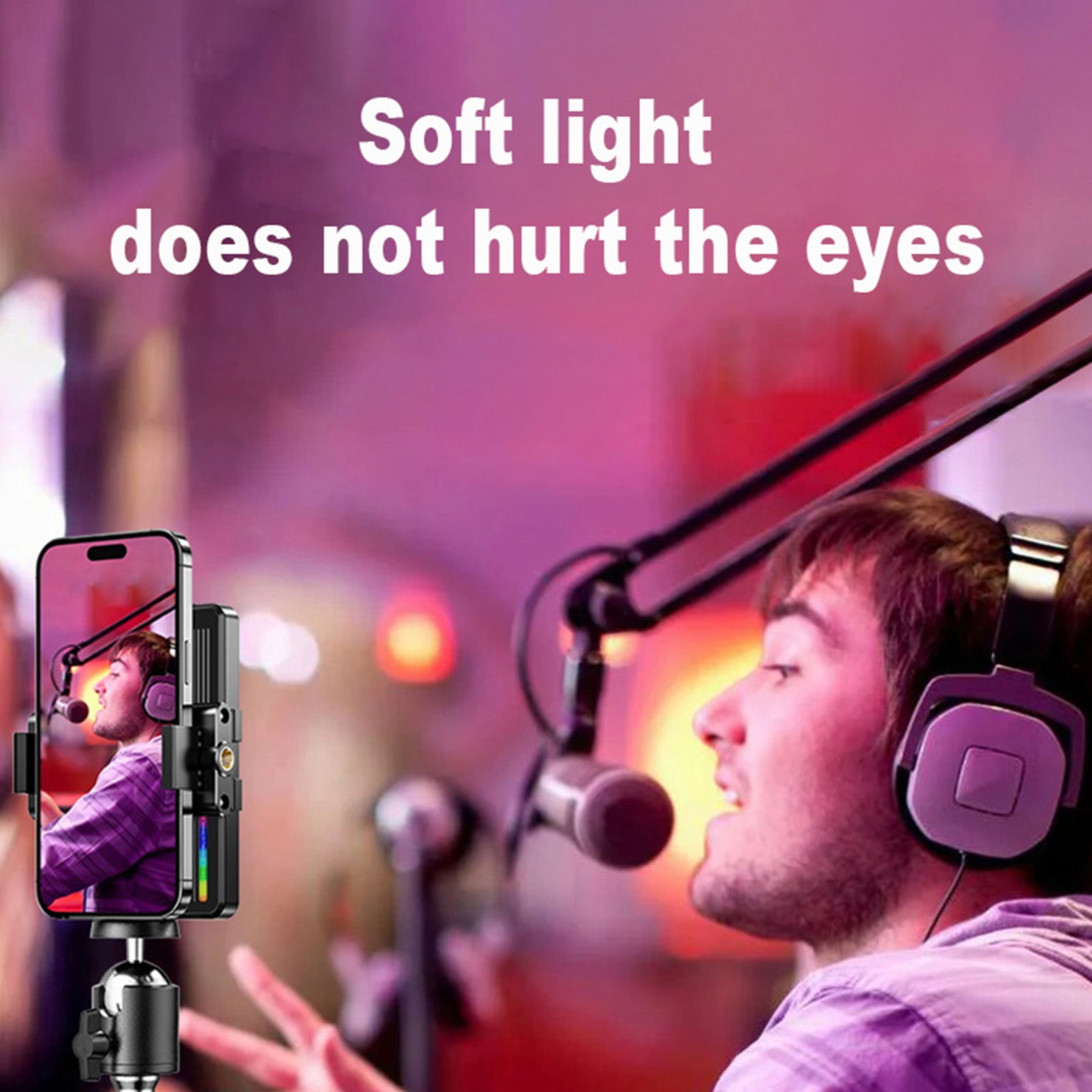 3000-9900K RGB Pocket Light Thin RGB fullfärg LED Fill Light Live Light Light