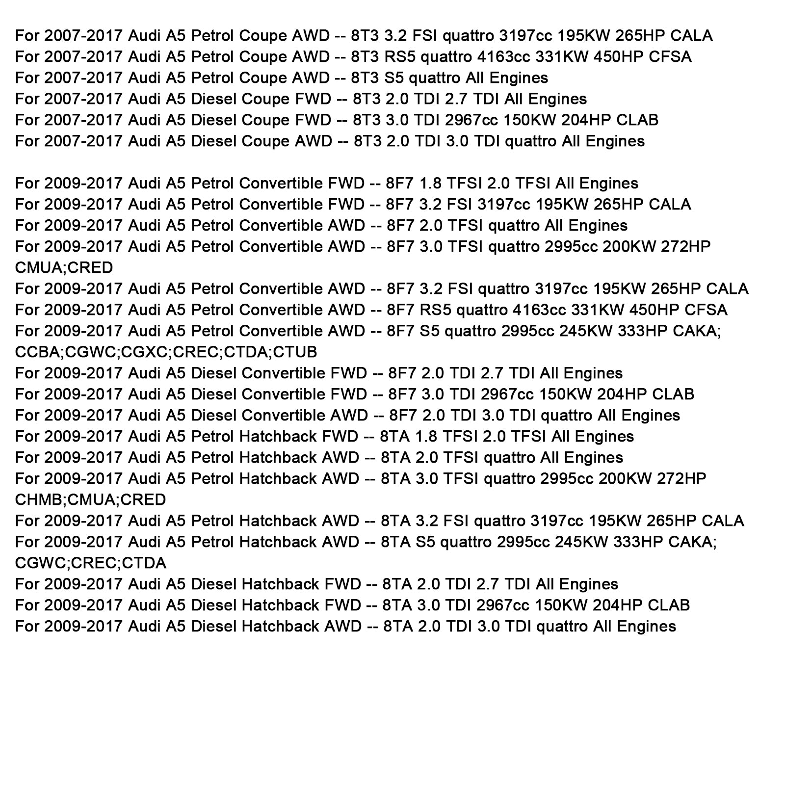 2007-2015 Audi A4 Strålkastare Justeringssensor Bak Vänster 8K0941309D