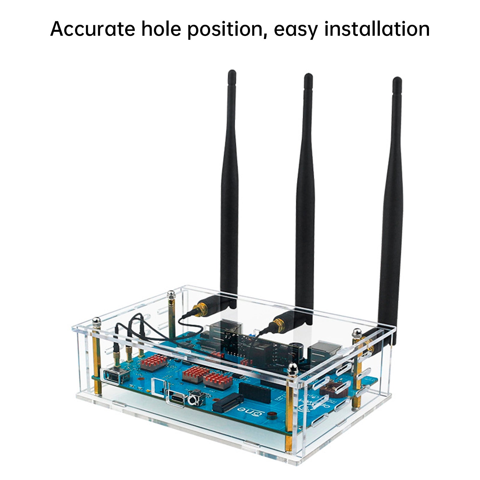 Banán Pi Openwtone venovaný MMCX priamo pre SMA Ženskú externú anténu