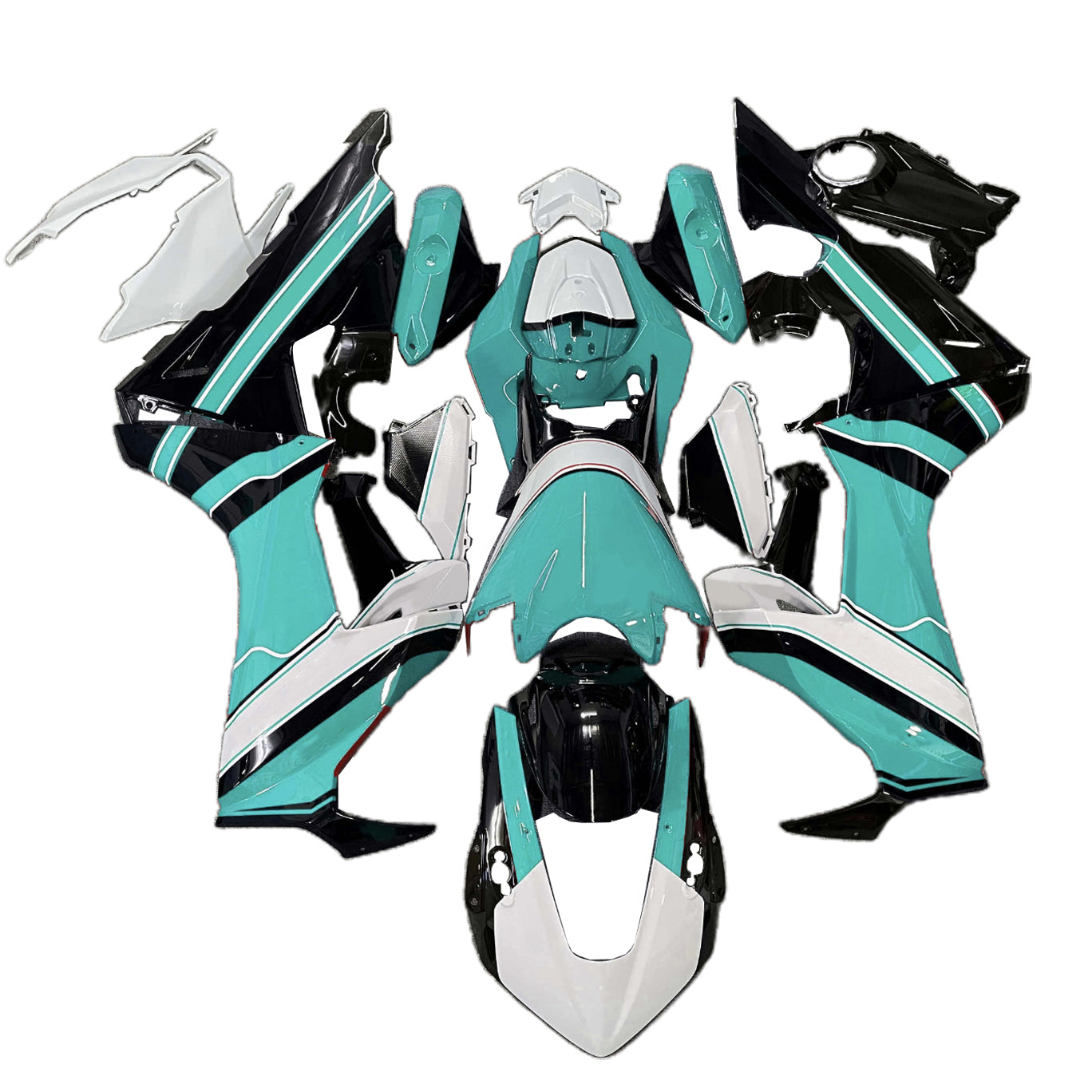 2017-2023 Honda CBR1000RR-injektionsmässa kit Bodywork Plastic ABS