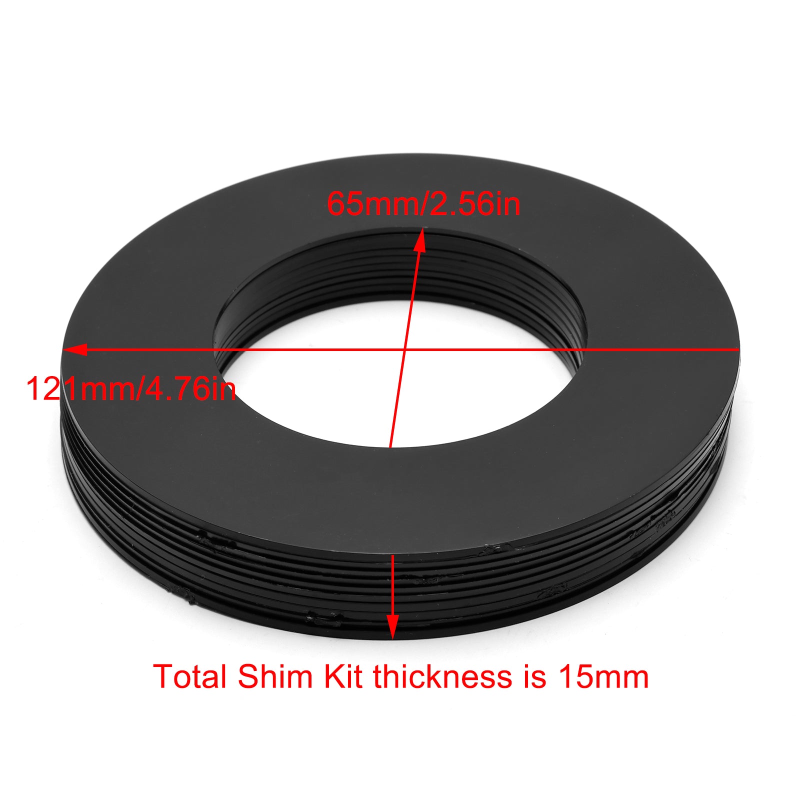 65MM Excavator Bucket Pin Shims Kit For Cat Deere 130G Kobelco Hitachi Case