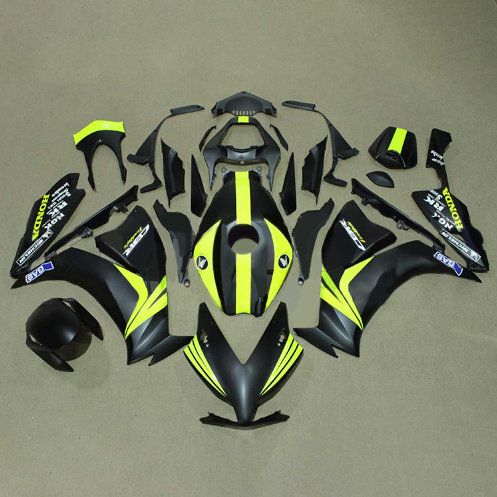 2012-2016 Honda CBR1000RR Kit de carenado de inyección Carrocería Plástico ABS # 167