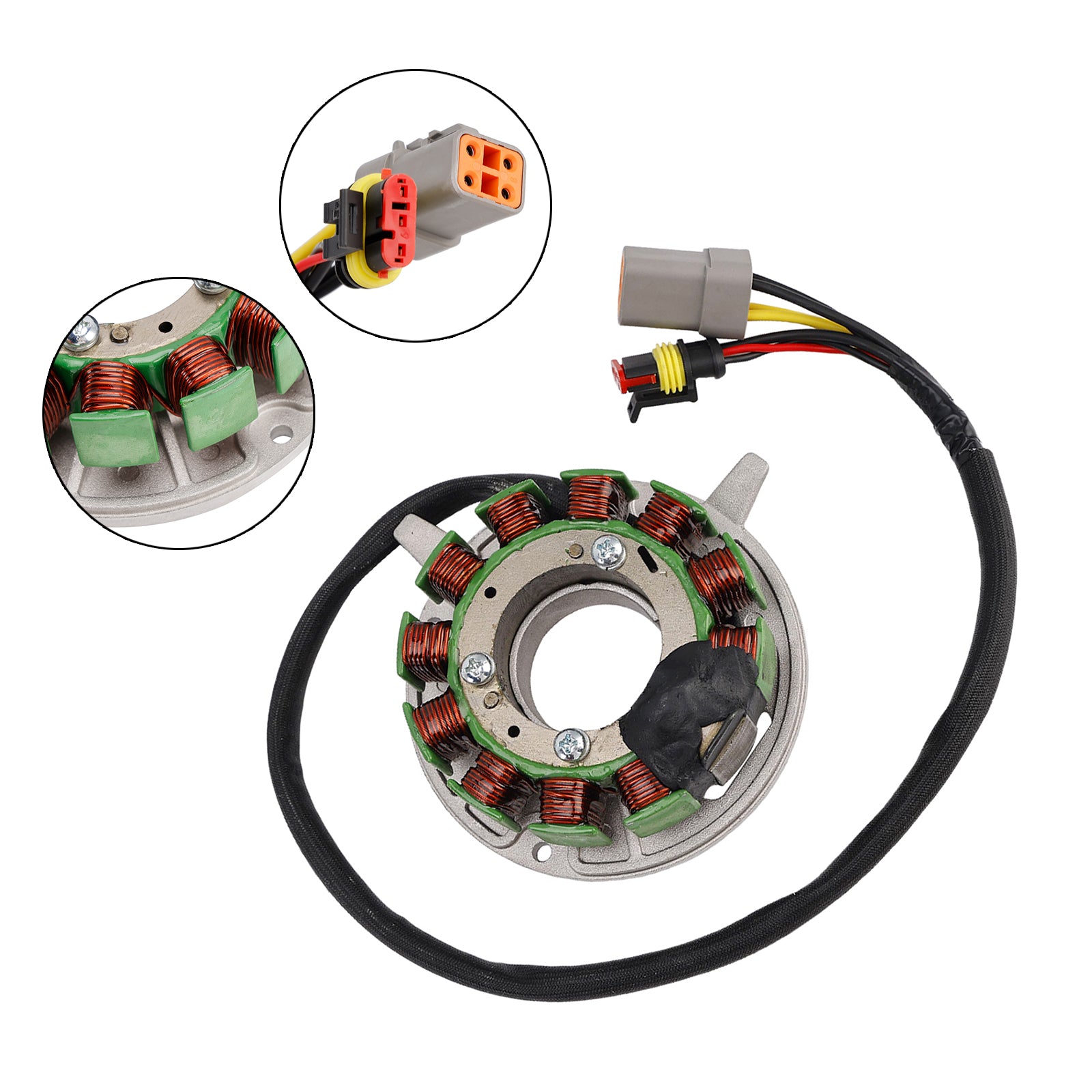 2002-2003 Ski-Doo Bombardier Grand Touring 380F Stator Coil Alternator 420889368 420889369 420889366