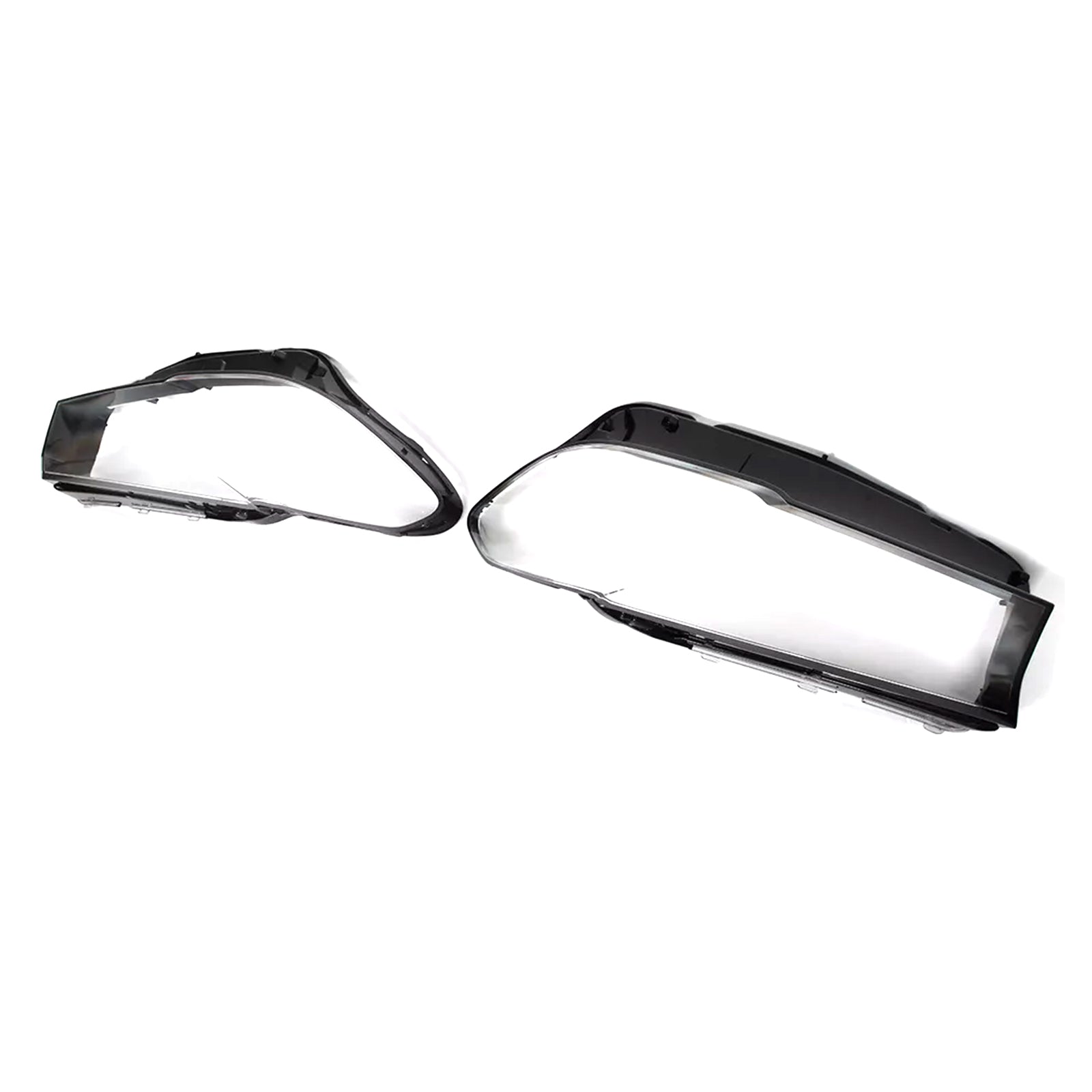 2PCS Headlight Headlamp Lens Cover Shell For BMW 5 SERIES G30 G38 2020-2022