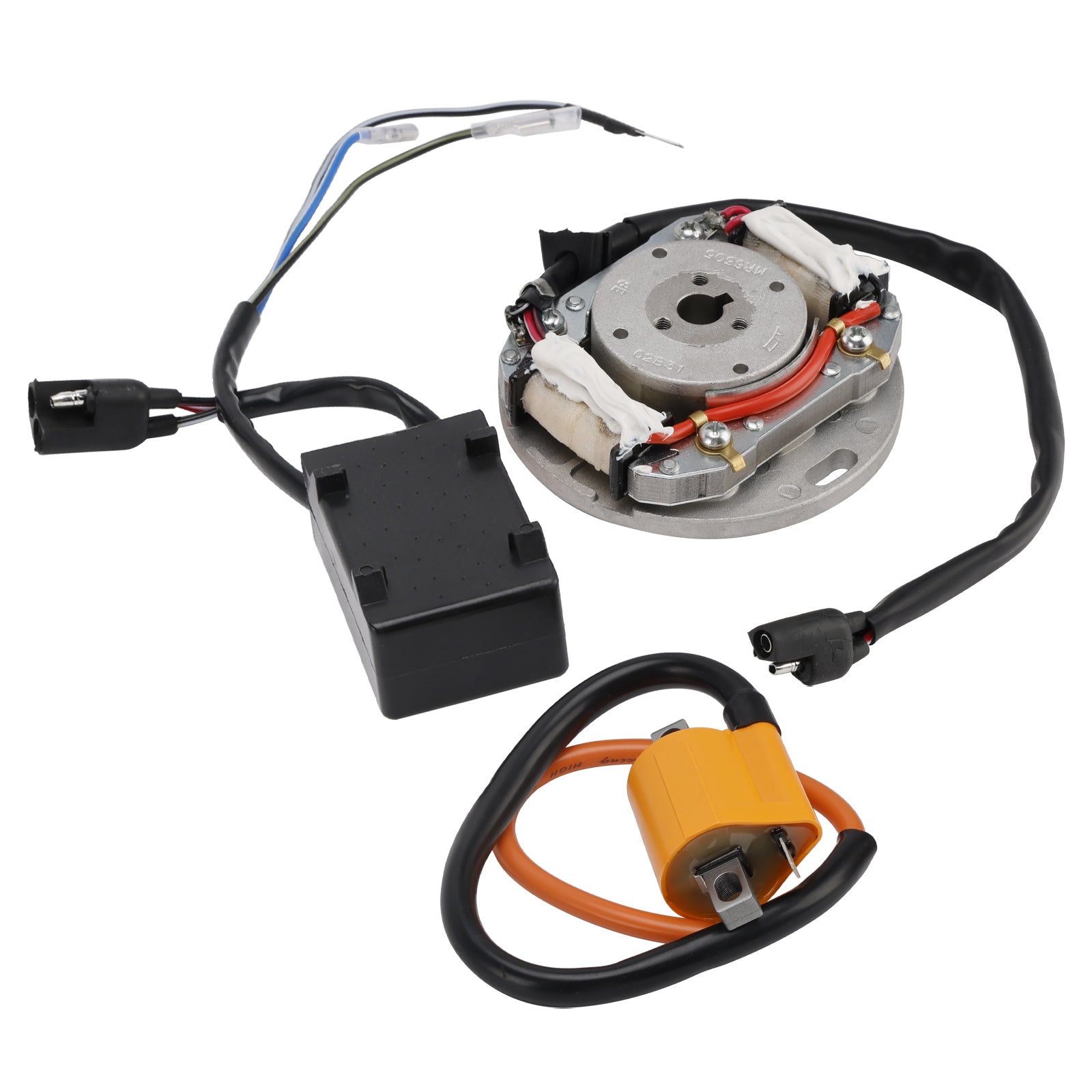 1980-1981 Kawasaki KX420 Ignition Coil Flywheel Rotor Stator CDI Kit 32900-20420