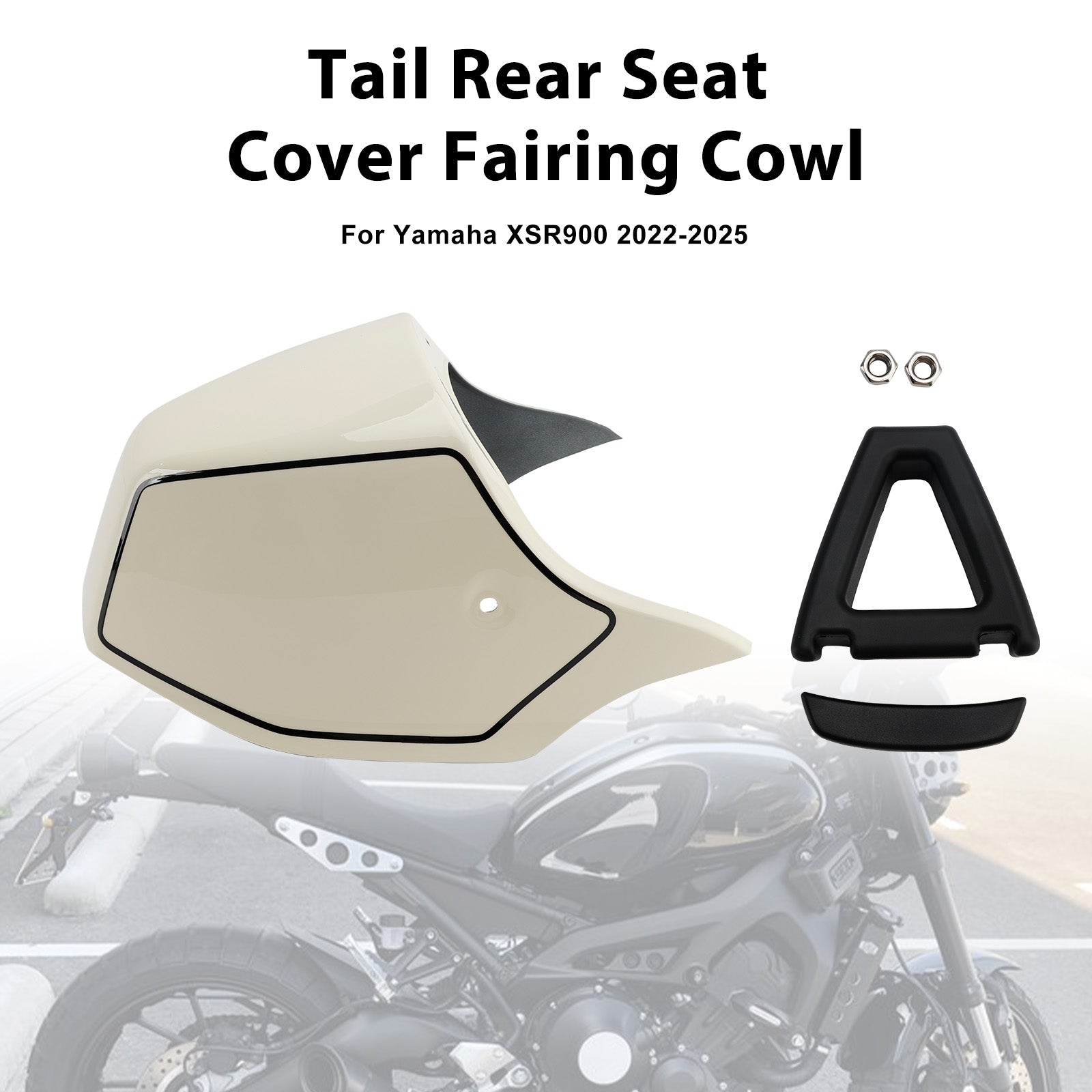 Housse de carénage de siège arrière pour Yamaha XSR900 2022 – 2025