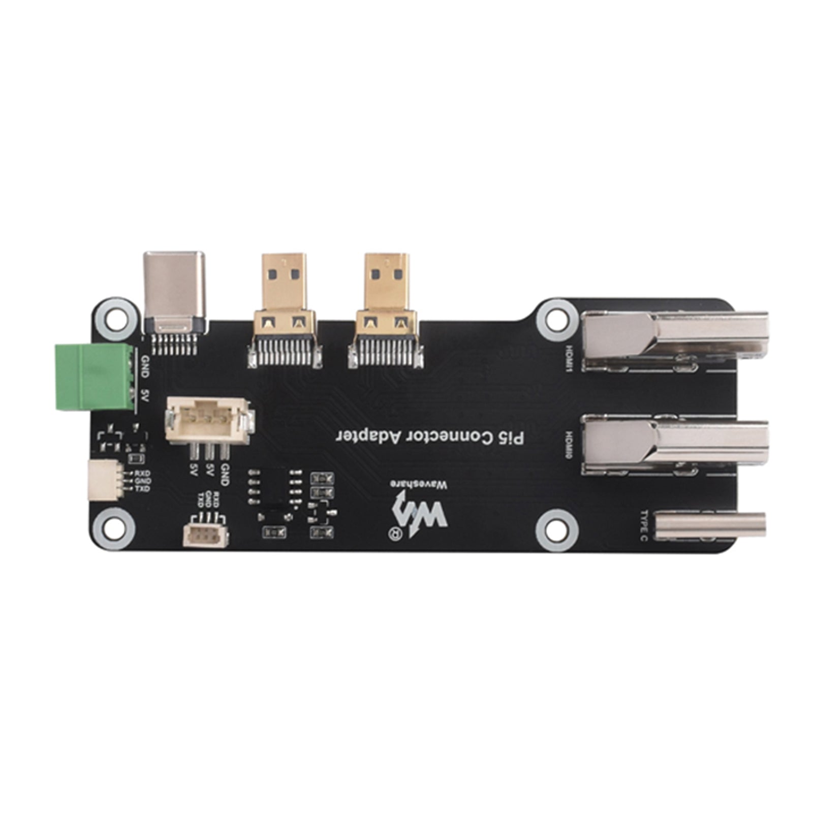 Raspberry PI Multi-Function Expansion Board HDMI Dual 4K Output med PI5/PI4B