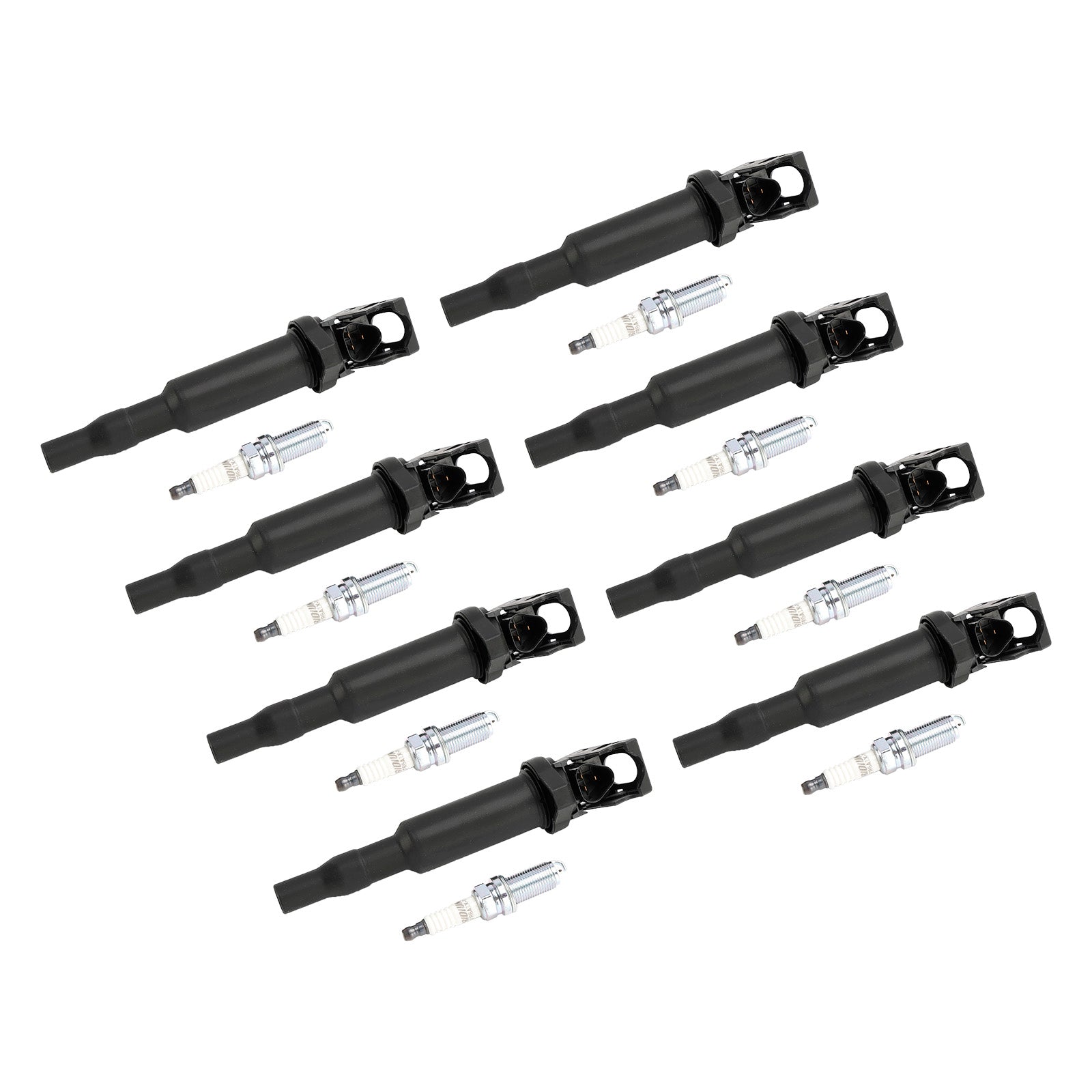 Bobine d'allumage + bougies d'allumage UF592 2011-2013 BMW X5 4.4L V8 8X 0221504470