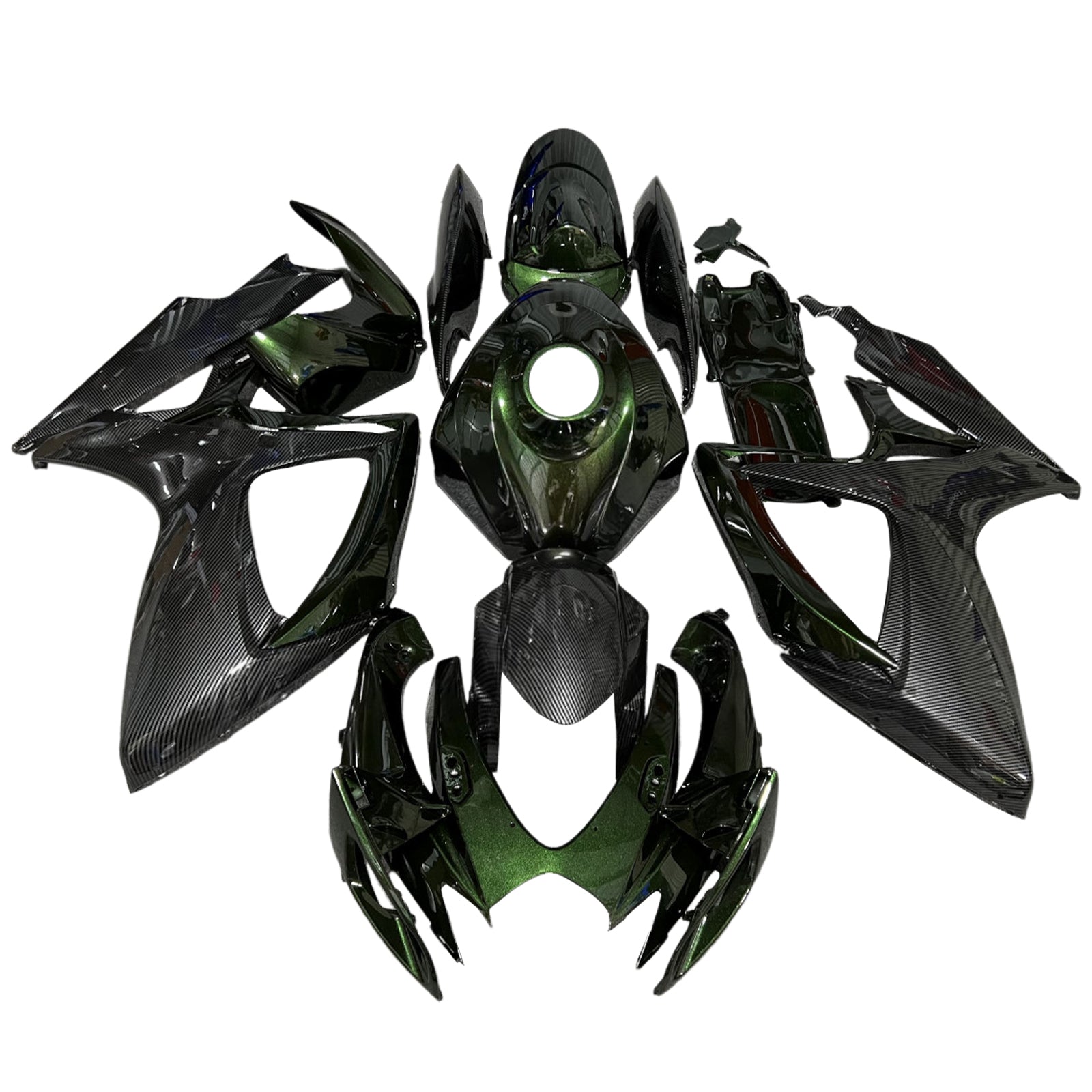 Kad karosérie vstrekovania Plastová ABS pre Suzuki GSXR 600/750 2006-2007 K6