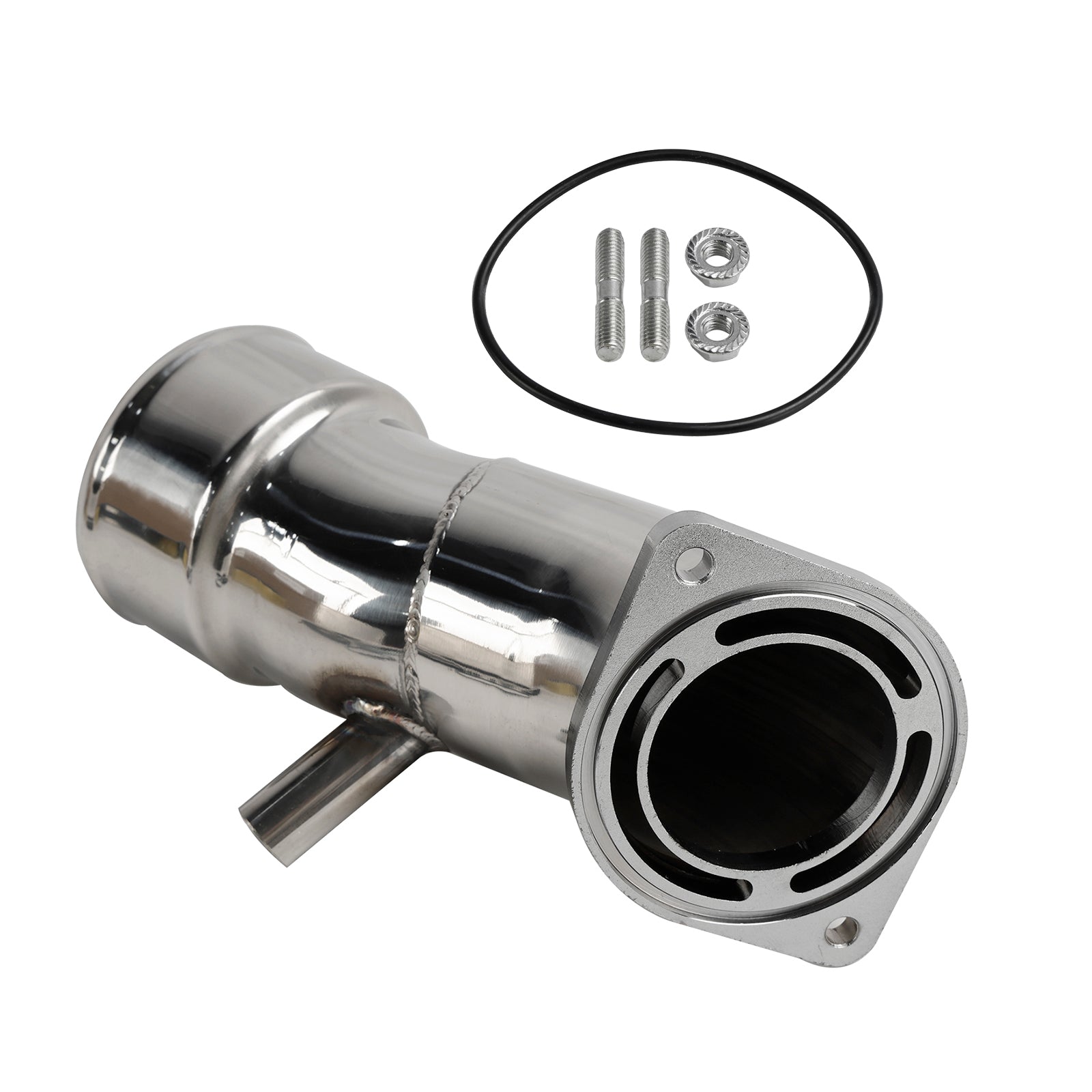 2020-2022 GM 6.6L Duramax L5P Aço inoxidável de 3,5 polegadas Horn