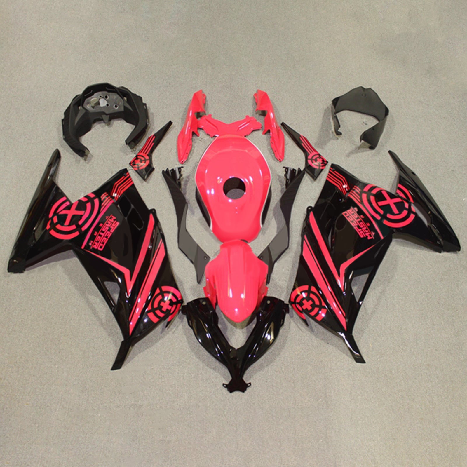 Injection Fairing Kit Bodywork Plastic ABS fit For Kawasaki EX300 Ninja300 2013-2024