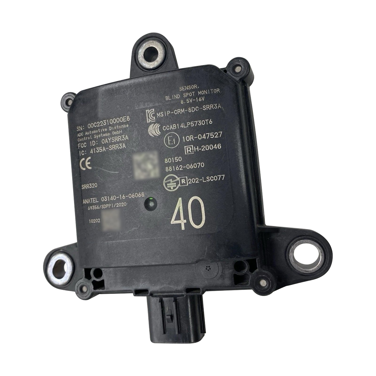 Rear Blind Spot Radar Sensor Module 88162-06070 For Lexus ES250 ES300h 2021-2025