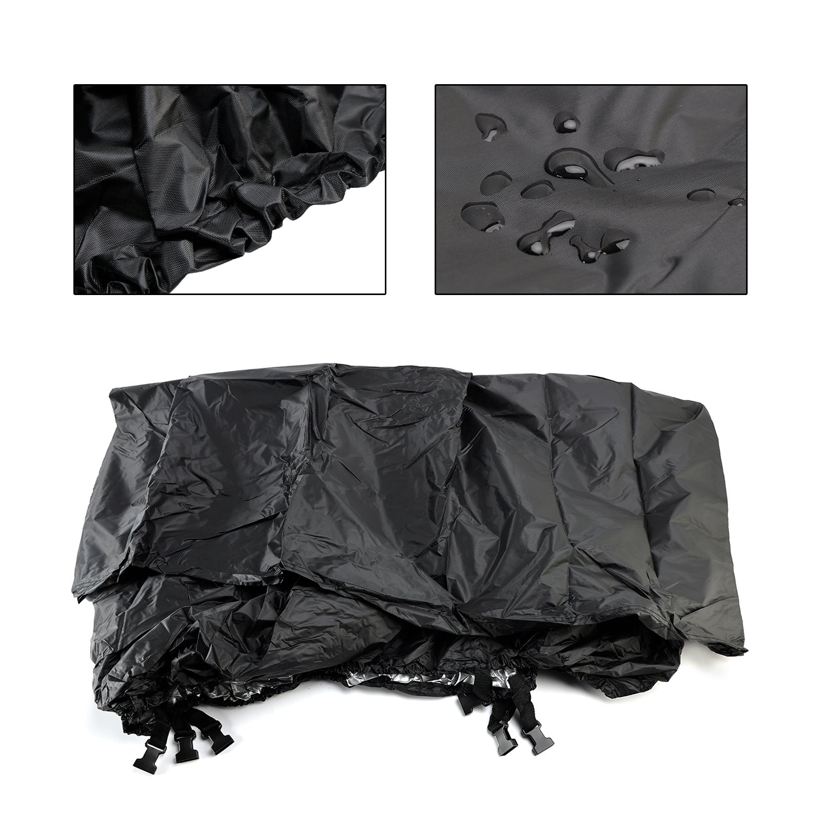 Cubierta impermeable Universal para barco, 16-18 pies, color negro, para refugio de barcos de pesca