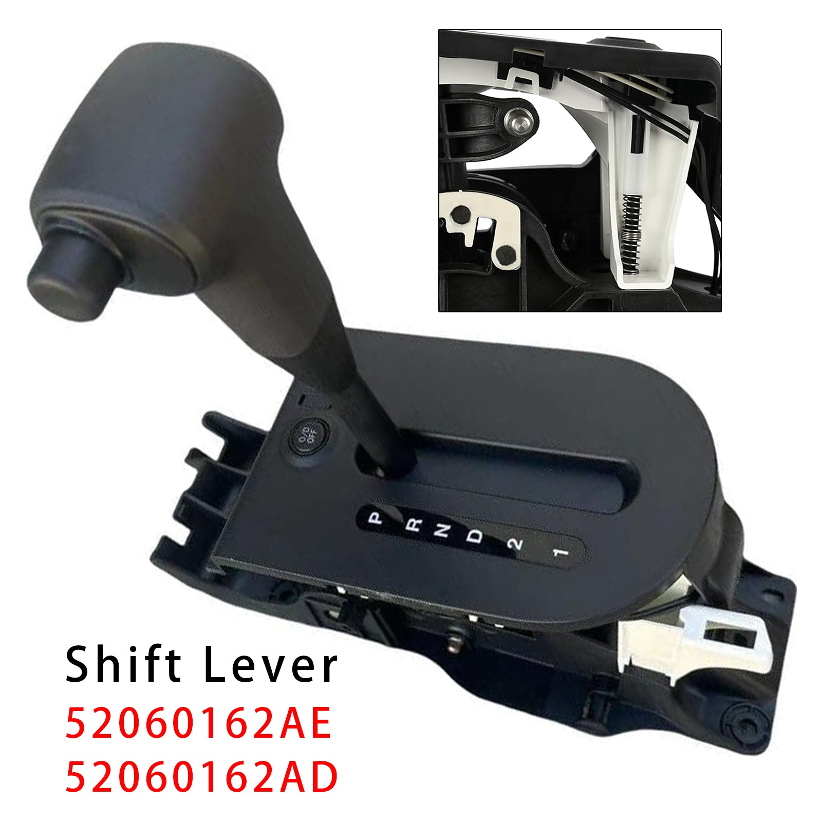 2007-2010 For Console-Shift Lever Jeep Wrangler JK with 2.8CRD Engine (ENS) New Shift Lever w/Auto Trasmision Assembly 52060162AC
