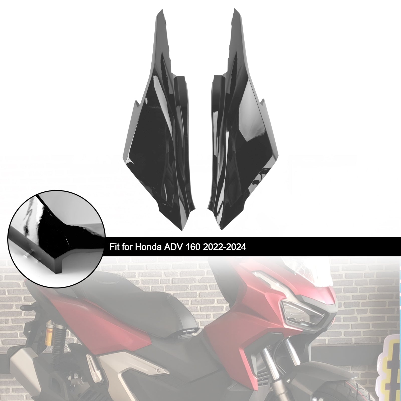 2023-2024 HONDA ADV 160 SIÈGE ARRIÈRE SIÈGE COURRAU COMBORD COURRAU CORPS CAMPEUR