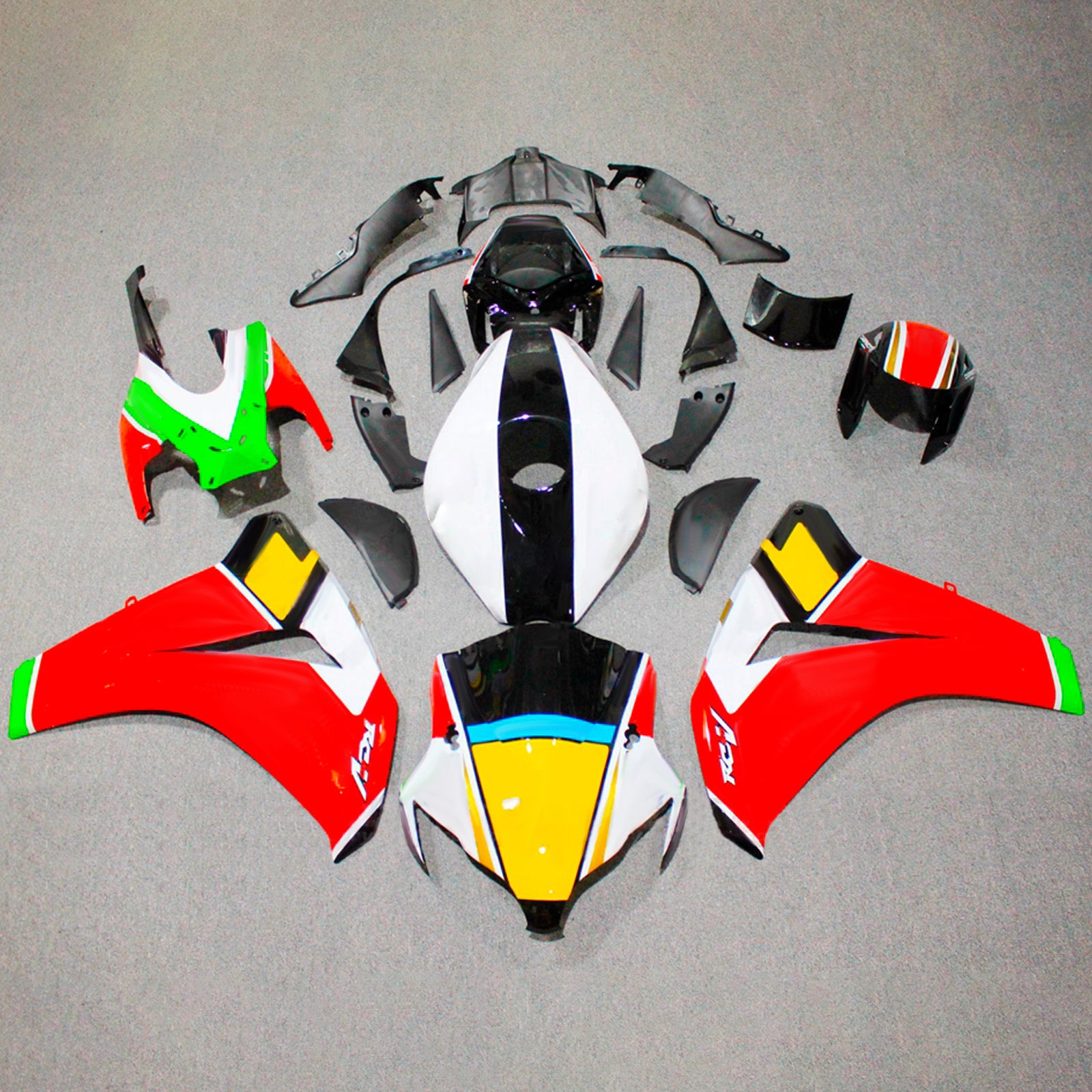 Injection Fairing Kit Bodywork Plastic ABS For Honda CBR1000RR 2008-2011