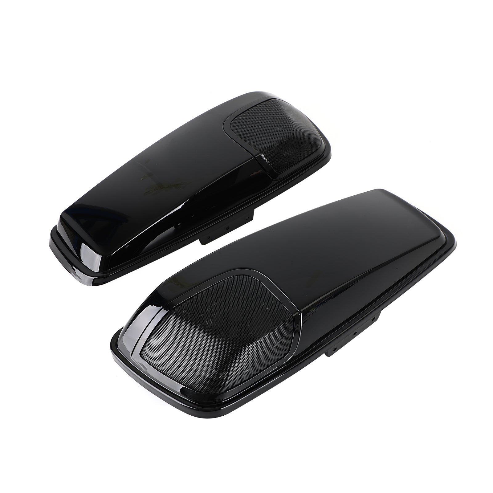 2014-2020 Harley Touring Road Street Glide Harde Zadeltas 5x7" Luidsprekerdeksels