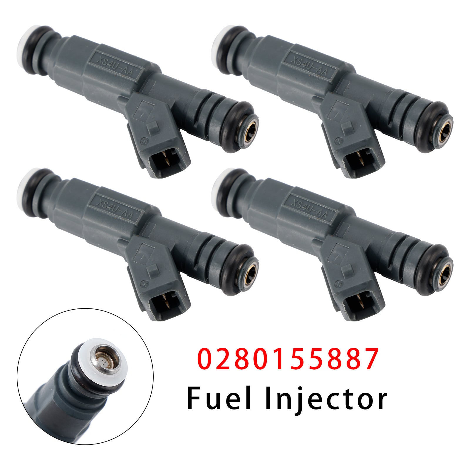 Injecteur de carburant pour Ford Focus Escape Contour Mazda hommage 99-04 0280155887, 4 pièces