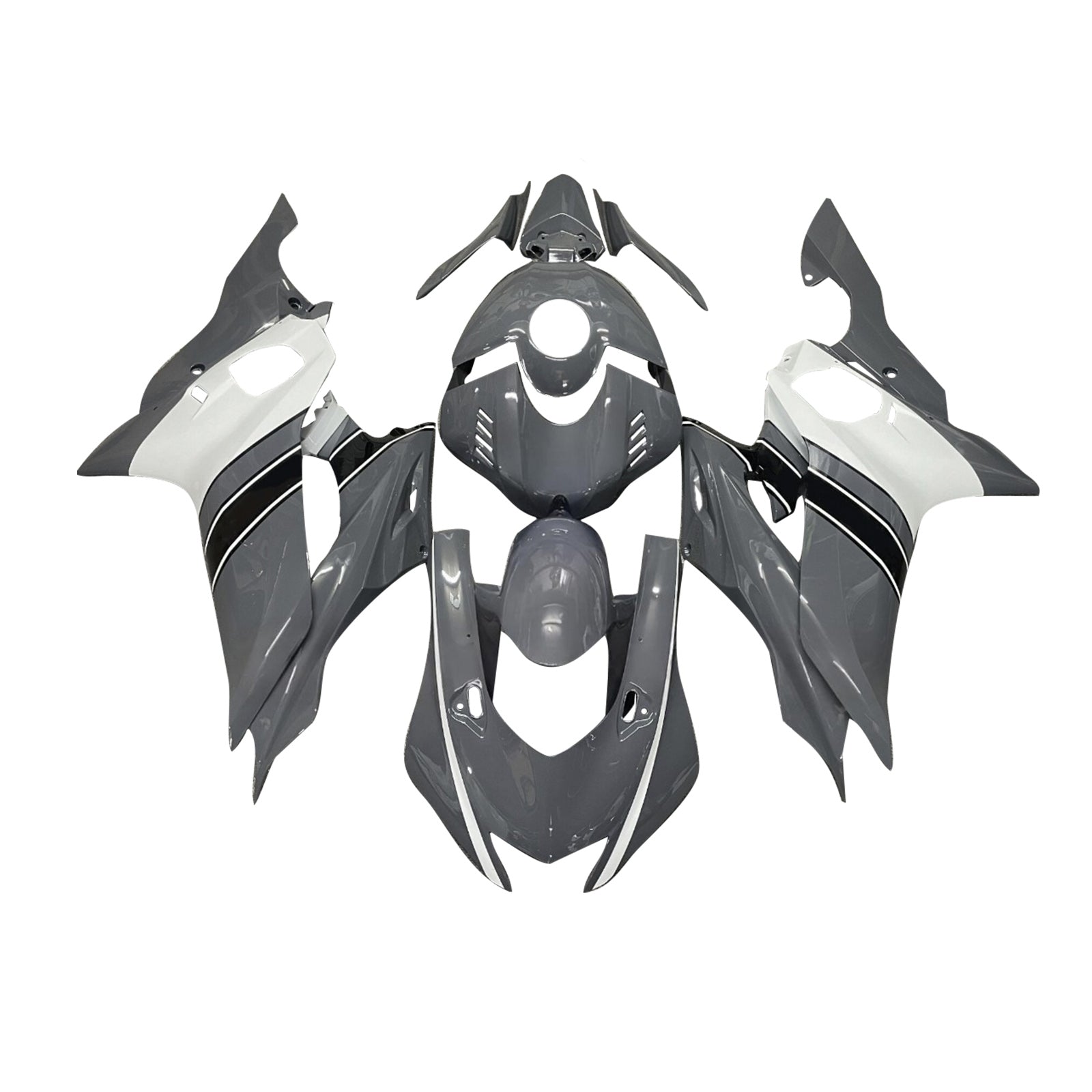 Injection Fairing Kit Bodywork Plastic ABS fit For Yamaha YZF-R6 2017-2023