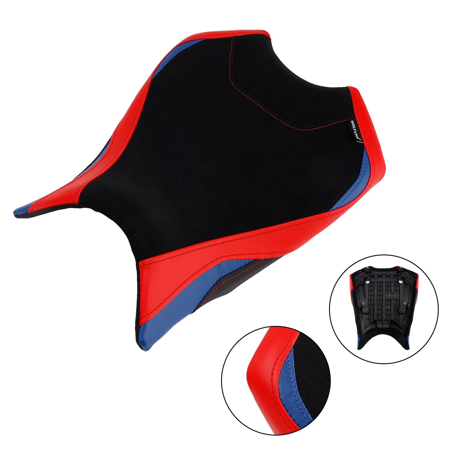 2017-2025 Honda Cbr250Rr Front Raider Seat Driver Cushion Lower Black