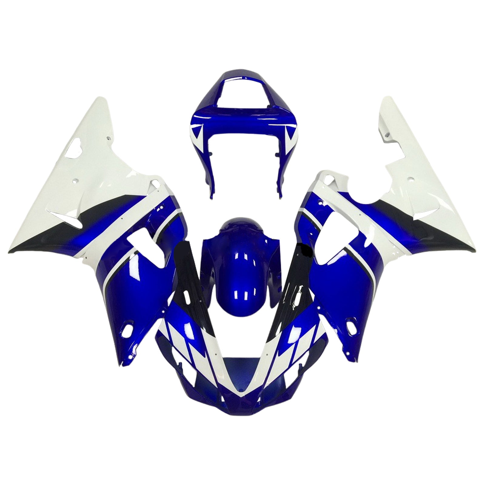 2000-2001 Yamaha yzf 1000 R1 Kit de camerage d'injection de carrosserie en plastique Abs