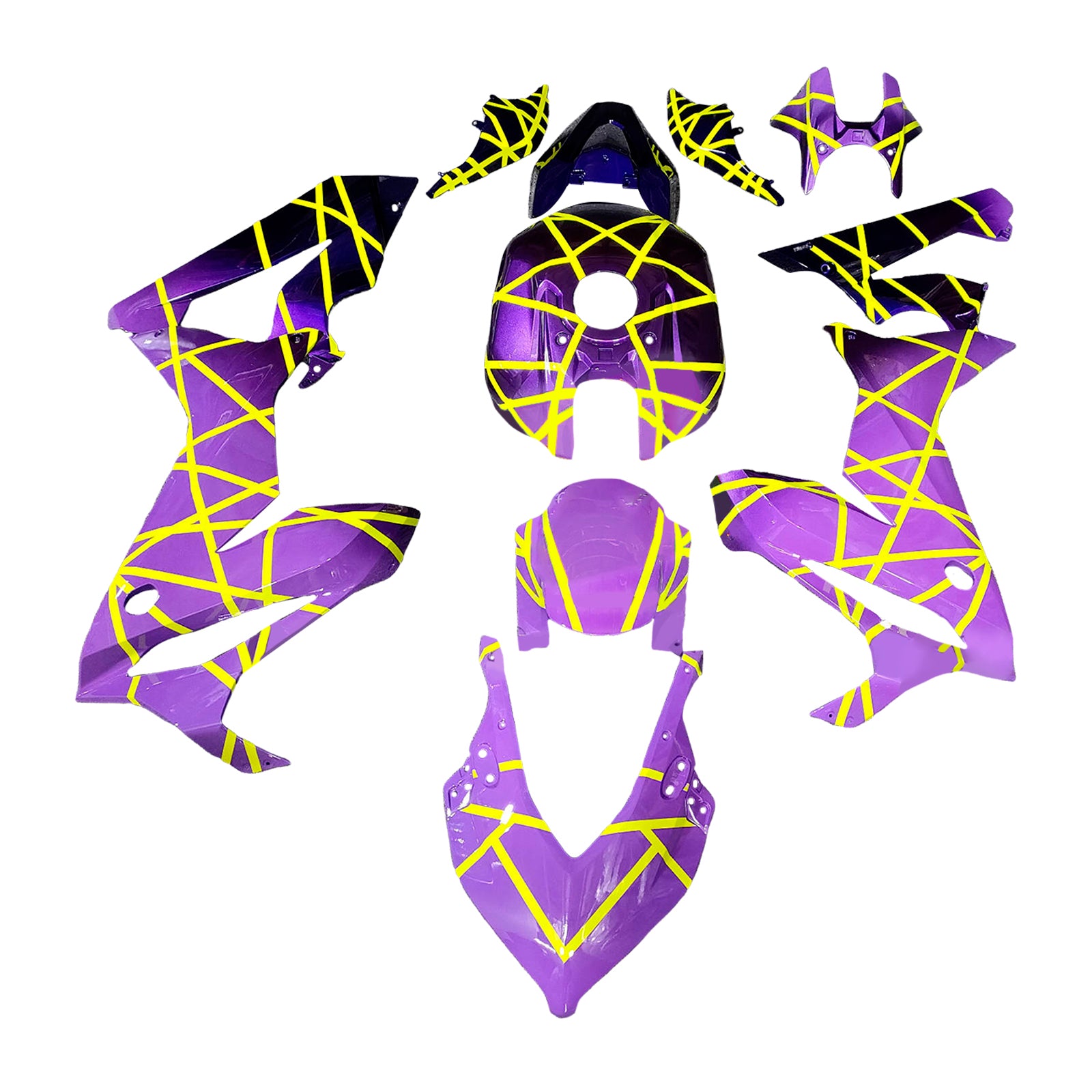 Kit de carenado de inyección carrocería plástico ABS para Honda CBR650R 2019-2020