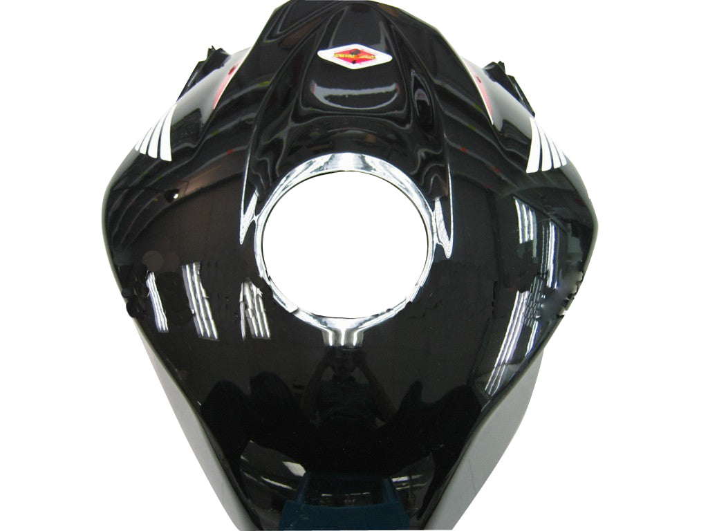 2009-2012 Honda CBR 600 RR rojo & Carenados Honda CBR Racing negros genéricos
