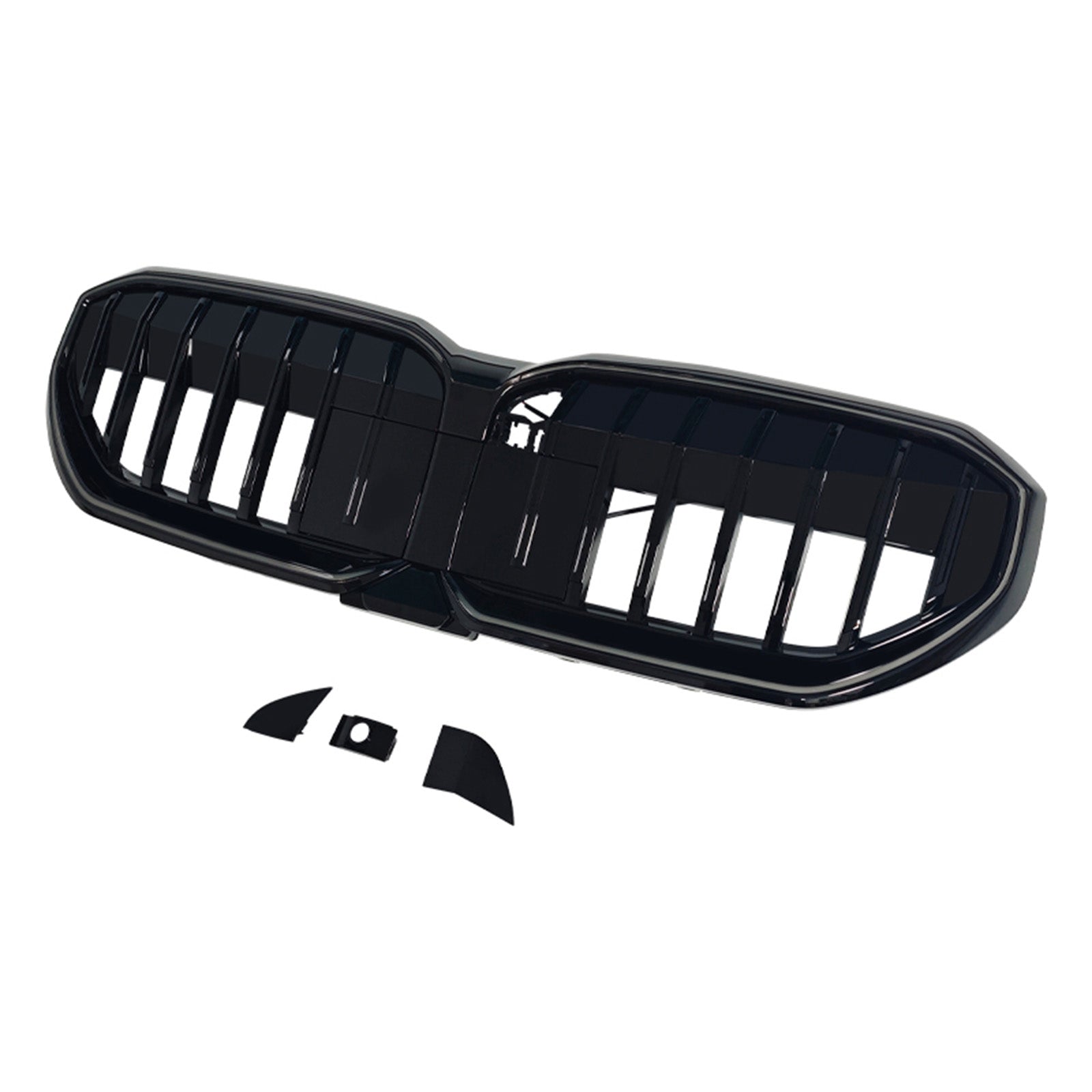 Single Slat Front Bumper Grille Grill Fit BMW 5 Series I5 G60 G61 G68 2024+