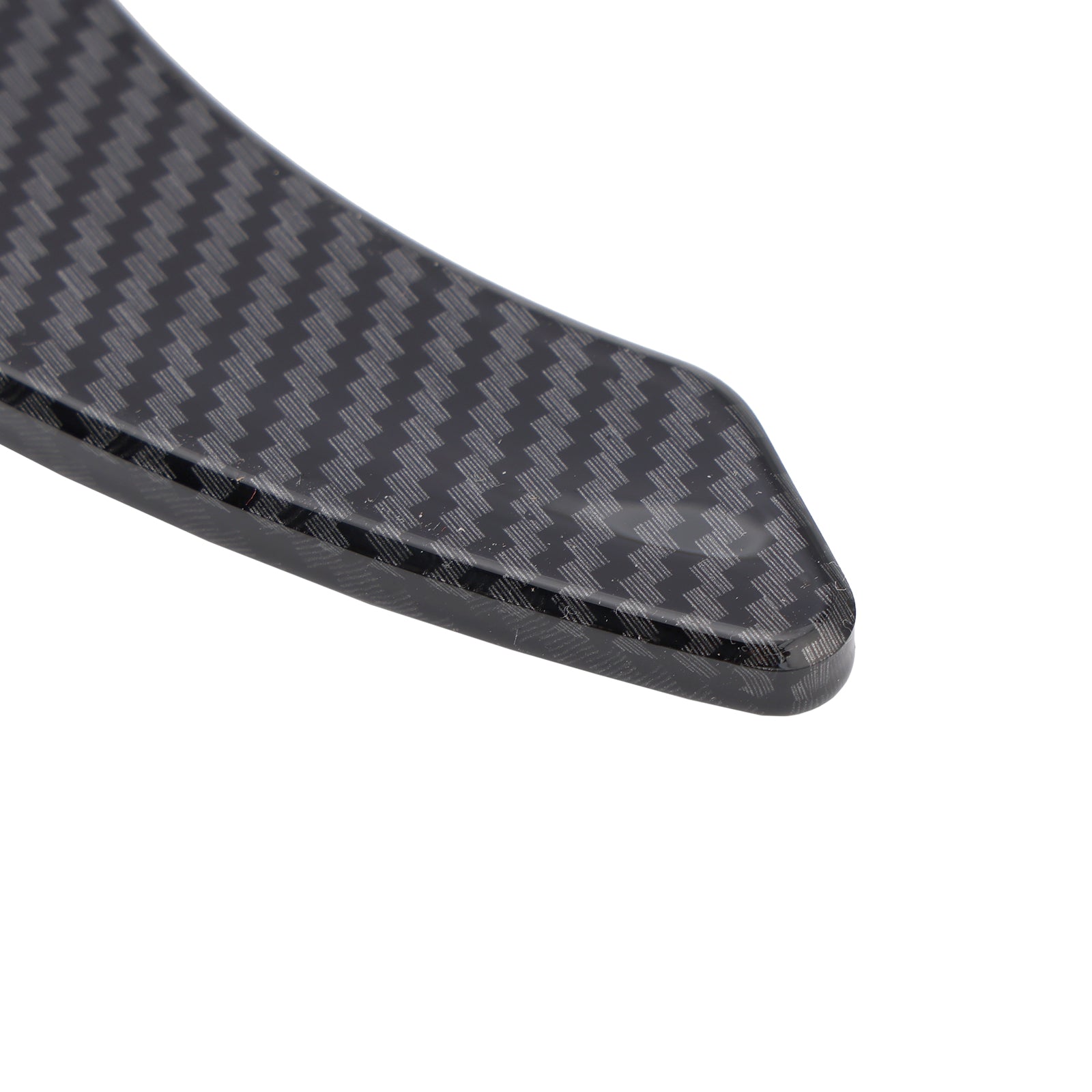 Capas de extensão de shifter de roda de carbono com look de carbono