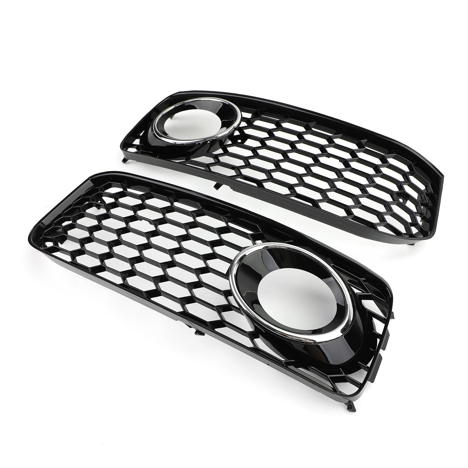 2008-2012 Audi A5 S-Line/S5 B8 RS5 Style Honeycomb Fog Light Grille Grill 8T0 807 681 B