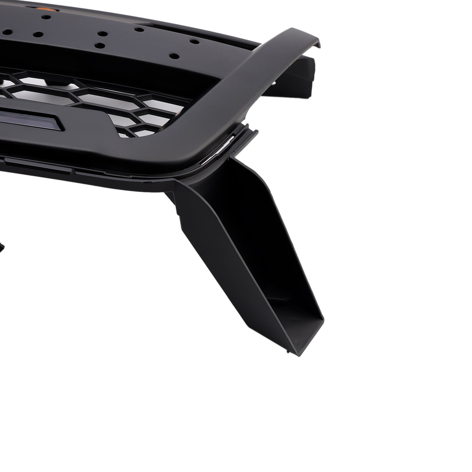 Grade de pára-choques dianteiro preto foste fit Chevy Colorado 2016-2020 com LED